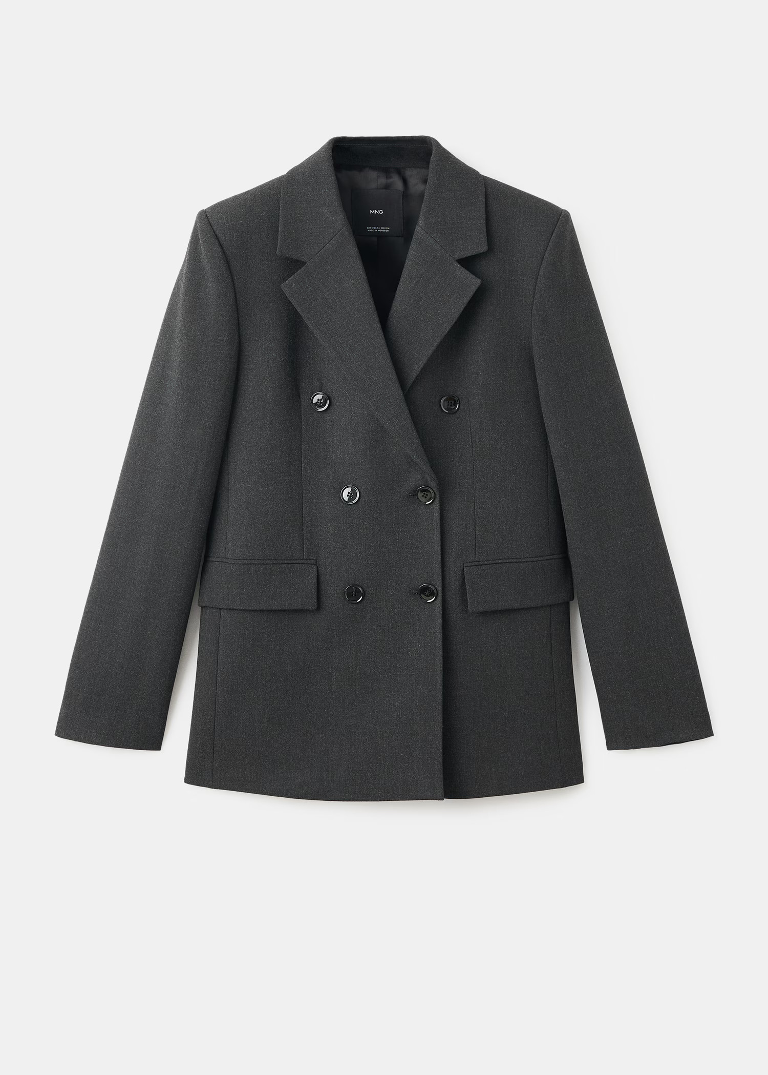 Double-breasted suit jacket | MANGO (UK)