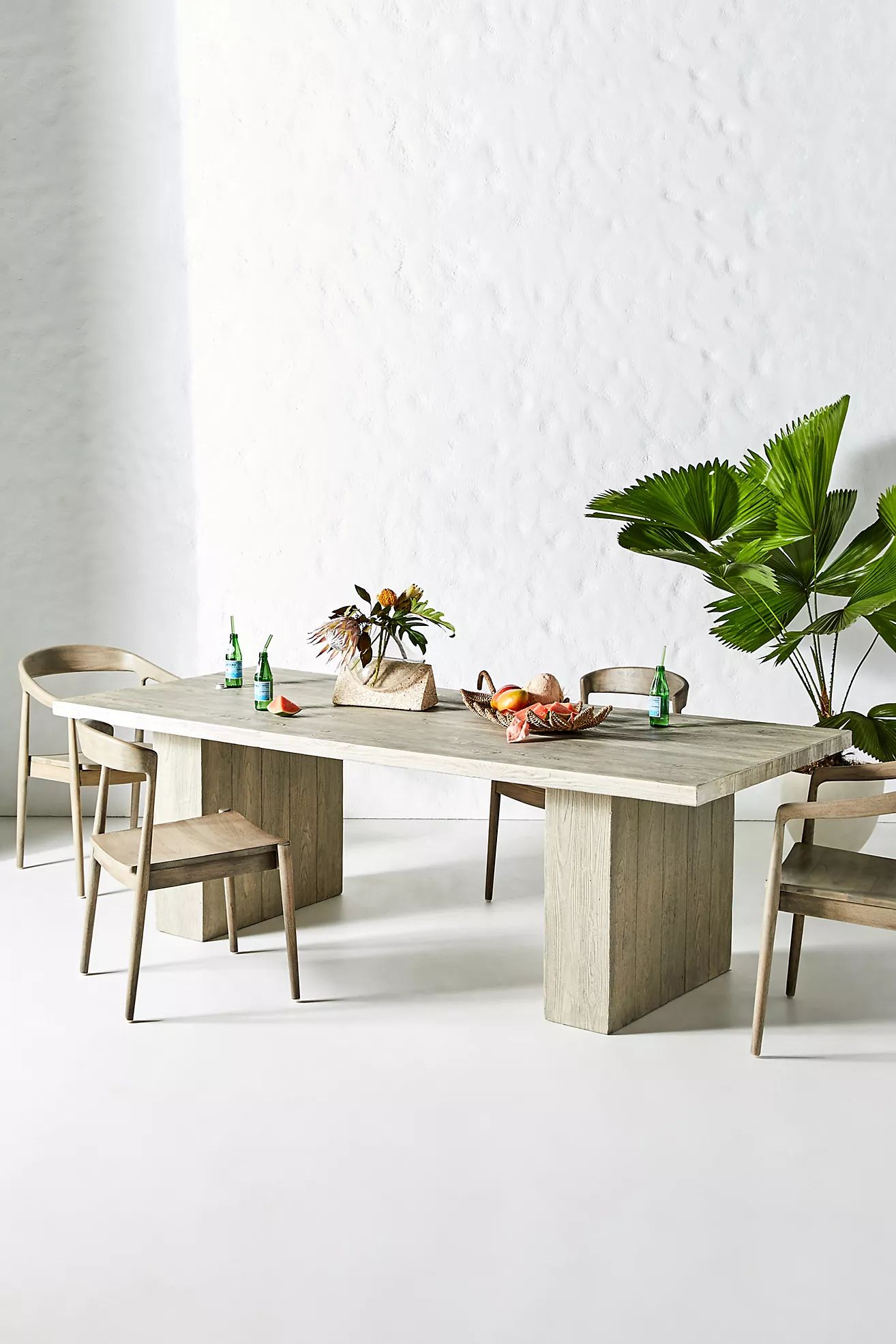 Concrete Indoor/Outdoor Dining Table | Anthropologie (US)