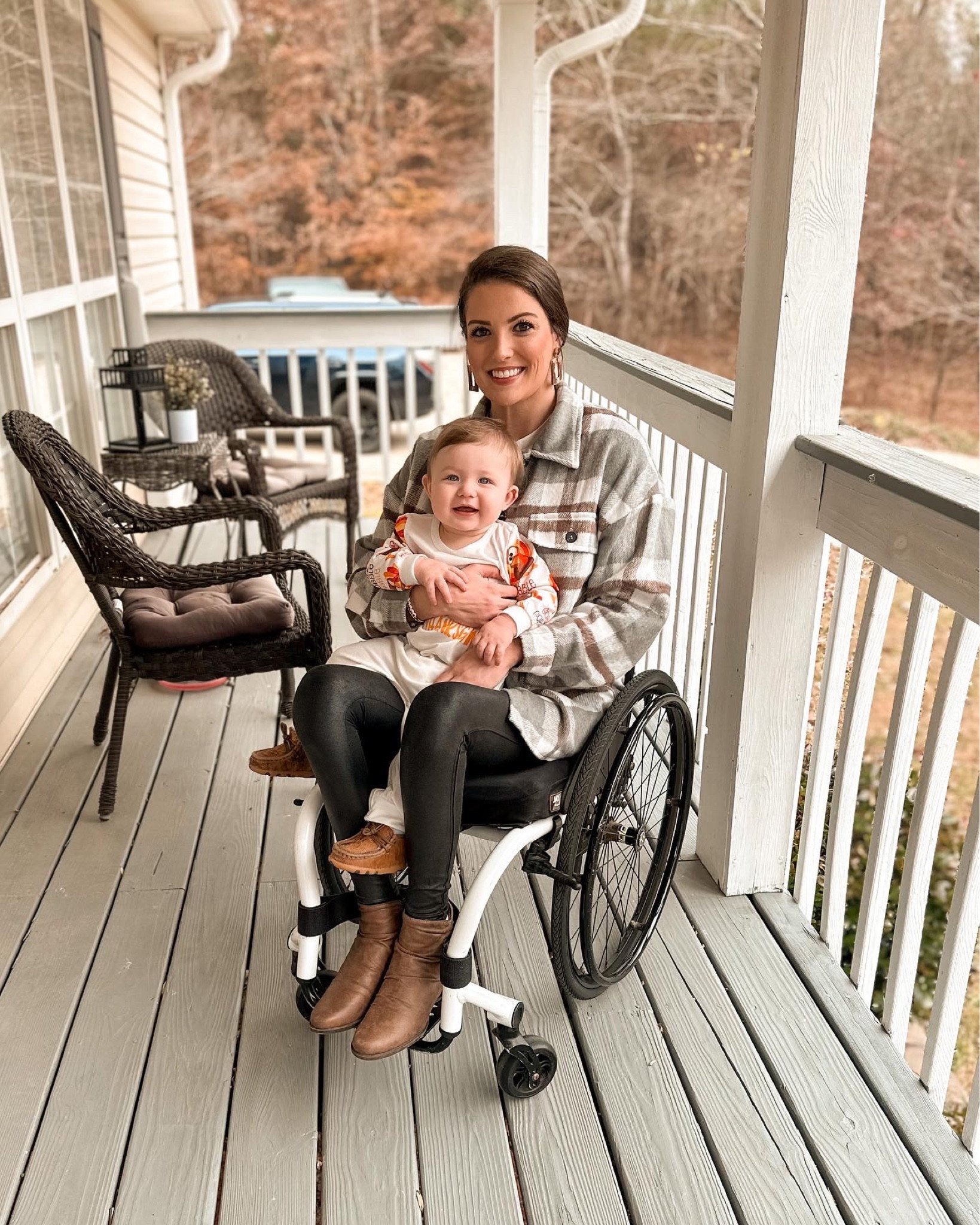 Best Amazon shacket! Spanx leggings. Thanksgiving outfit. Fall outfit. Twisted X shoes. Baby outfit. Infant twisted x shoes. Infant shoes. Baby shoes. Baby thanksgiving outfit. 

#LTKCyberweek #LTKSeasonal #LTKHoliday