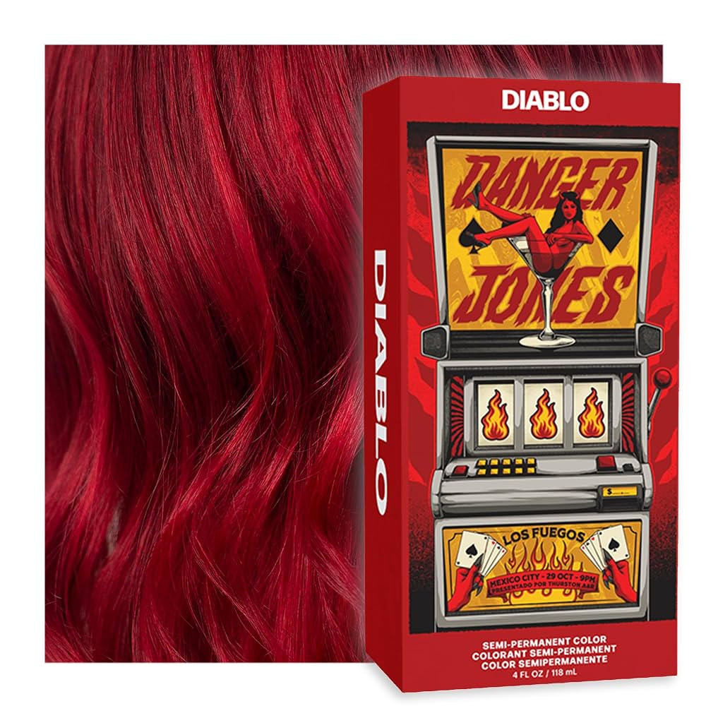 Danger Jones Semi-Permanent Hair Color (Diablo - Red) | Amazon (US)