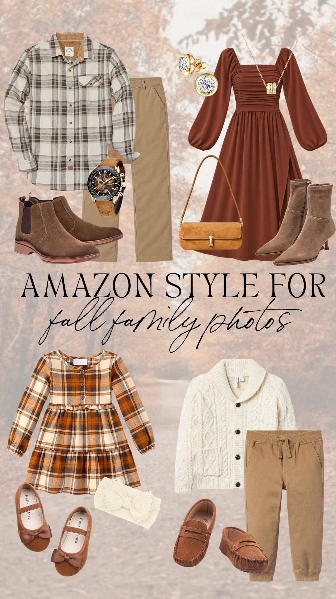 Amazon fall family photo outfit idea

Family outfit, men's outfit, women's fall dress, matching family outfit

#LTKSeasonal #LTKMens #LTKKids