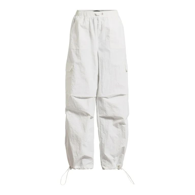 No Boundaries Juniors’ Parachute Pants, Sizes XS-XXXL, 29.5" Inseam | Walmart (US)