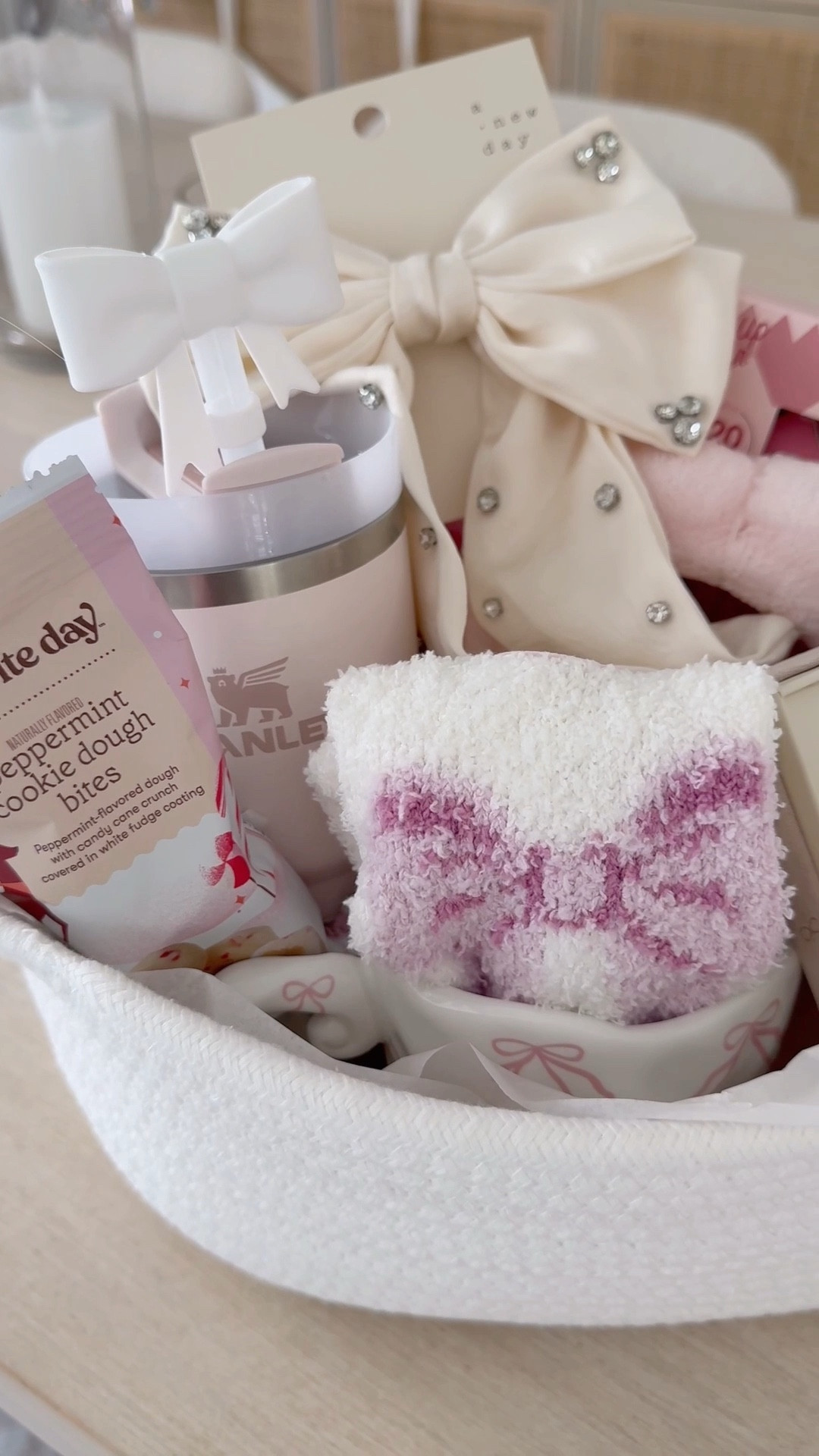 Gift basket for her! 🎀 loved making this last year and found so many items that are available again this year

Pink Christmas, Target, Amazon, a new day, favorite day, gifts, bows, girly aesthetic, gift guide, fancythingsblog 

#LTKFindsUnder50 #LTKGiftGuide #LTKFindsUnder100