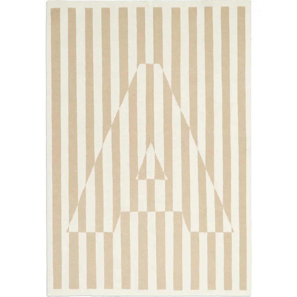 BaubleBar Read Between the Lines Throw Blanket in Neutral-B at Nordstrom | Nordstrom