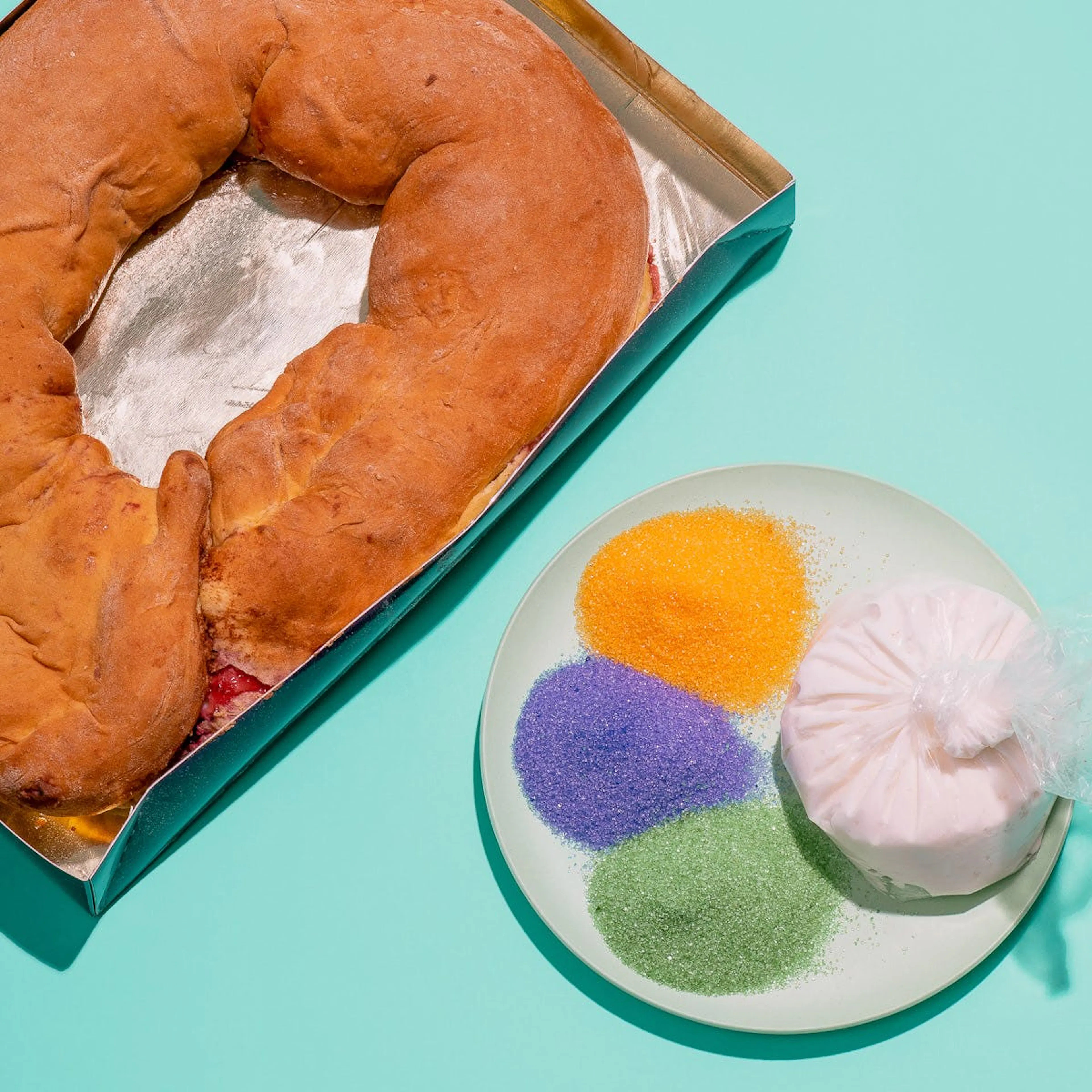 Gambino's King Cake - Choose Your Own 2 Pack by Gambino's Bakery King Cakes | Goldbelly | Goldbelly