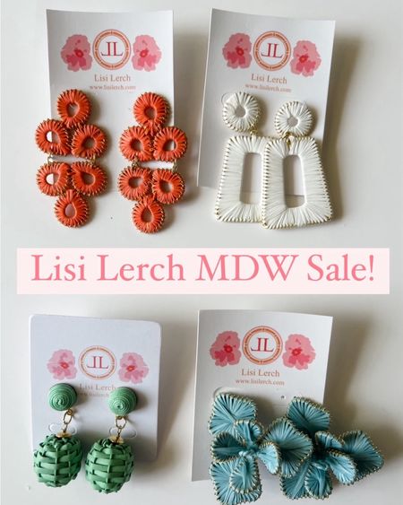 Lisi Lerch MDW sale favorites! I LOVE this brand and have for years, and right now you can get 30% off jewelry site wide with free shipping! No code needed, discount applied at checkout! 