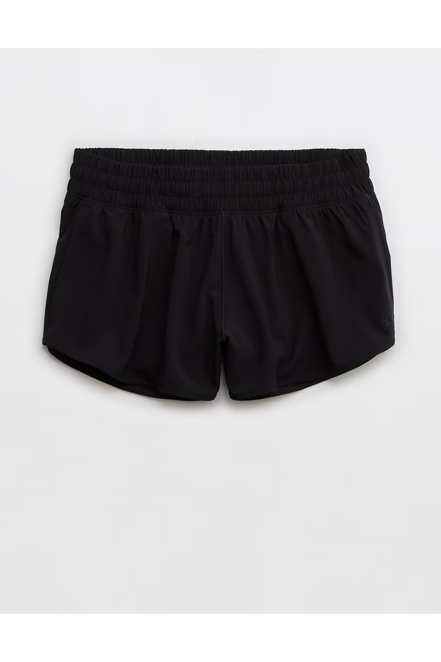 OFFLINE By Aerie 2" Hot Stuff Short Women's True Black L | American Eagle Outfitters (US & CA)