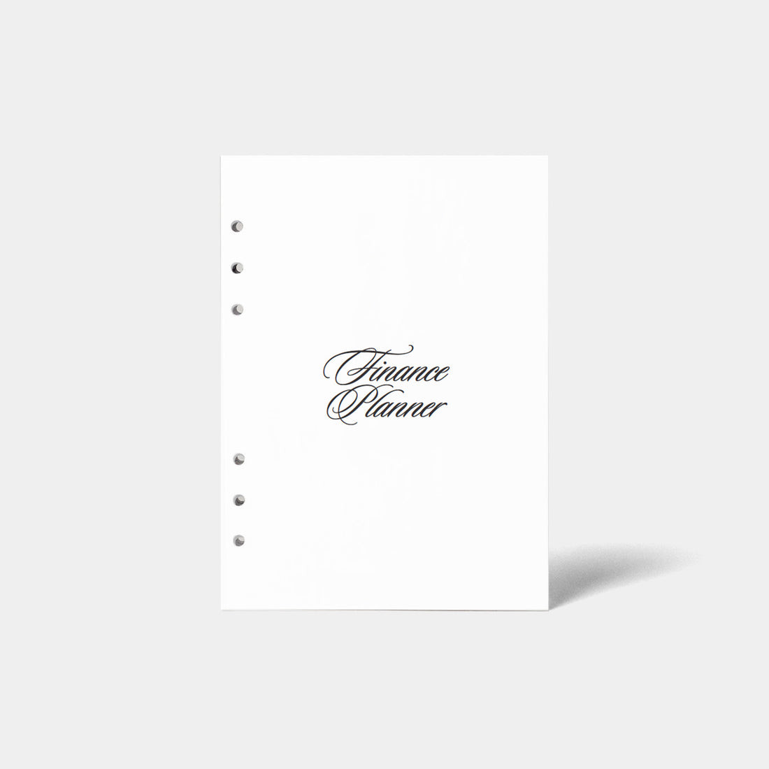 Finance Inserts (6-Ring) | STIL