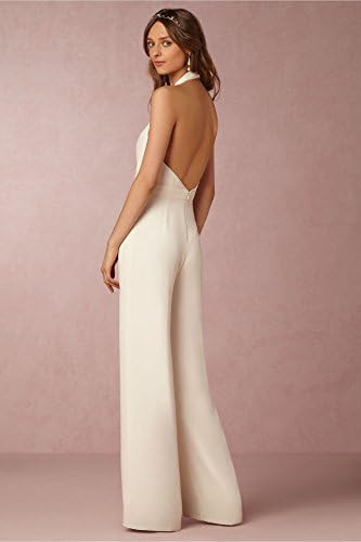 Casual jumpsuit, sexy sleeveless hanging neck pants | Amazon (US)