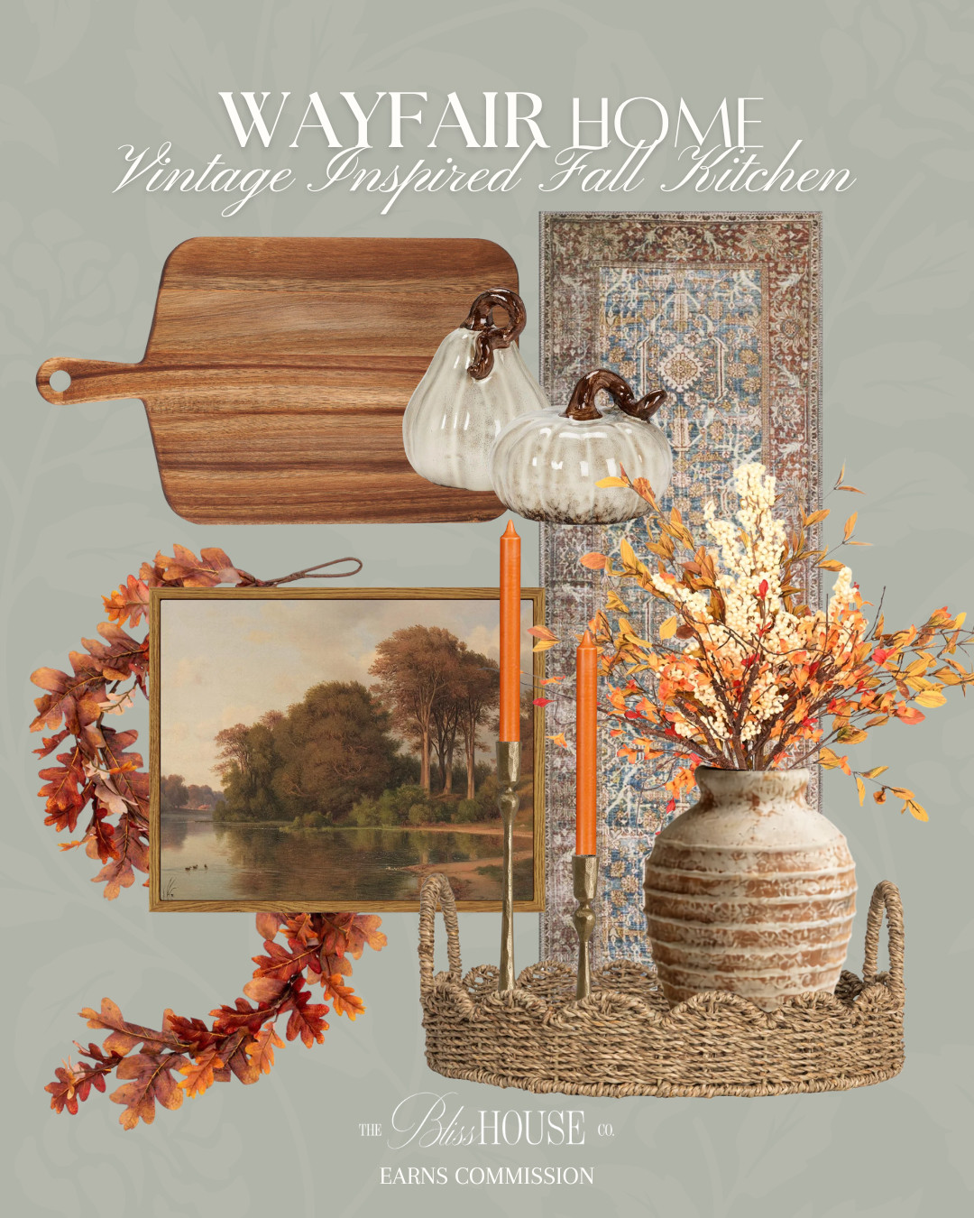 Vintage-Inspired Fall Kitchen 

 #LTKSeasonal #LTKHome #LTKSaleAlert
