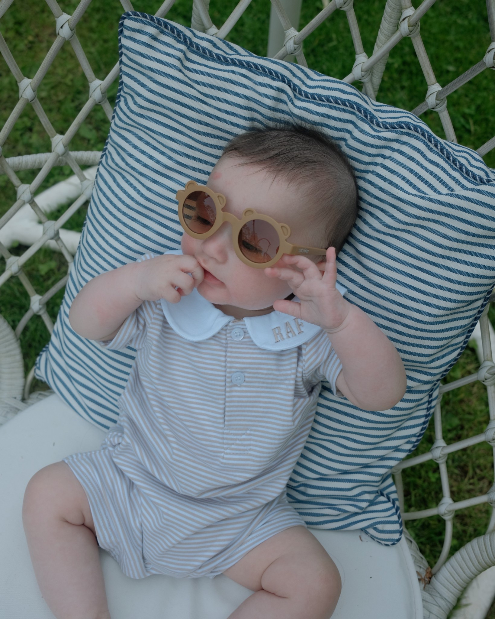 Bear baby sunglasses 

#LTKBaby #LTKSummerEdit