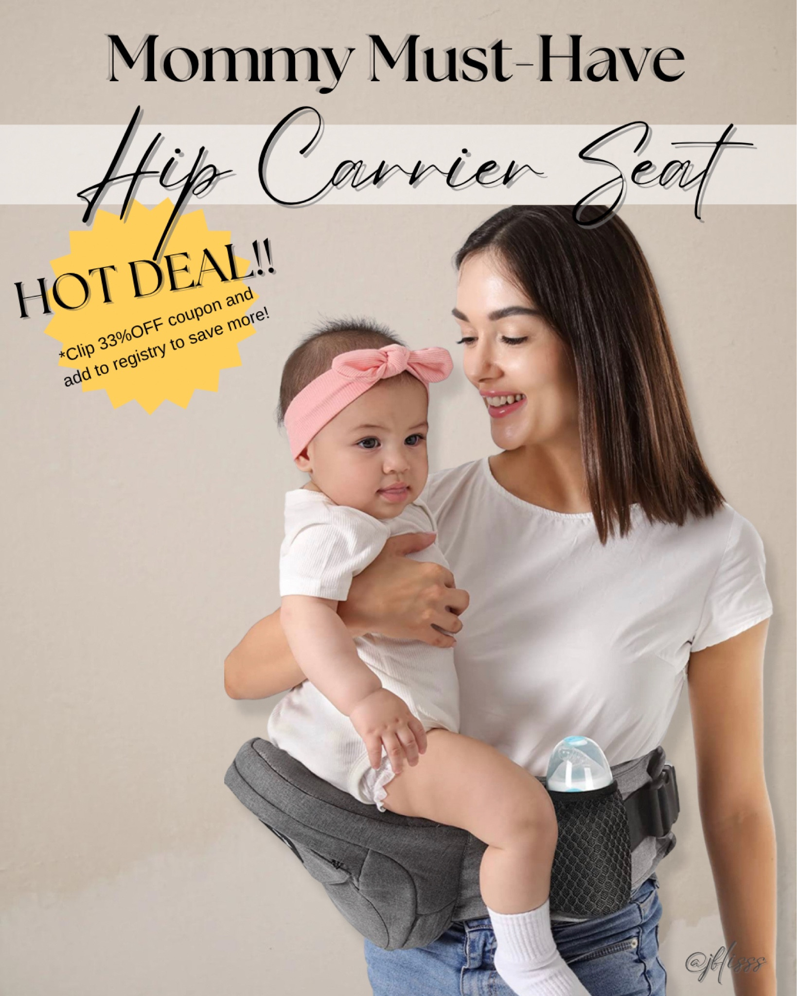 Baby Carrier with Hip Seat Newborn … curated on LTK