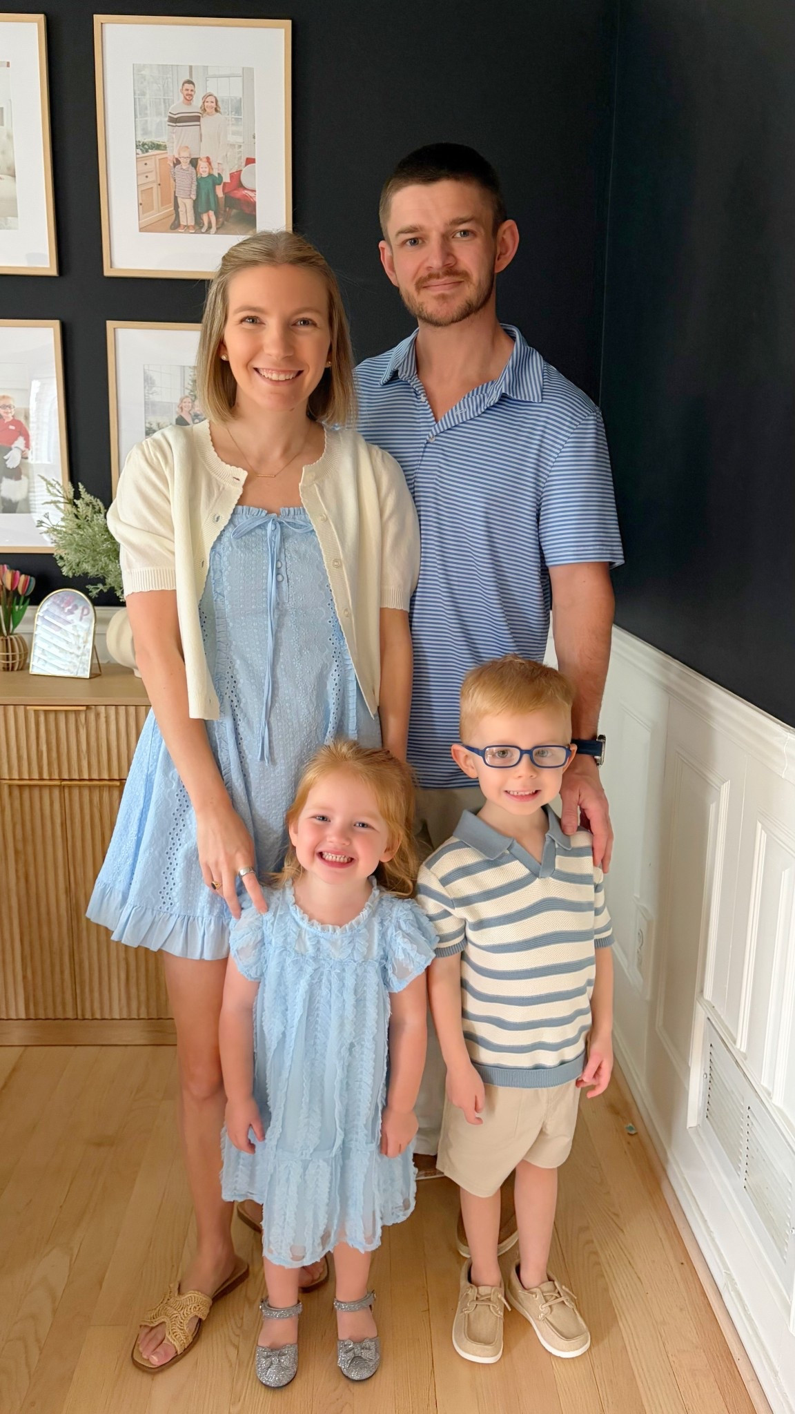 Happy Easter!! 🐣🐰 Wearing an xs in dress  

#LTKmomlife #LTKPetite #LTKootd