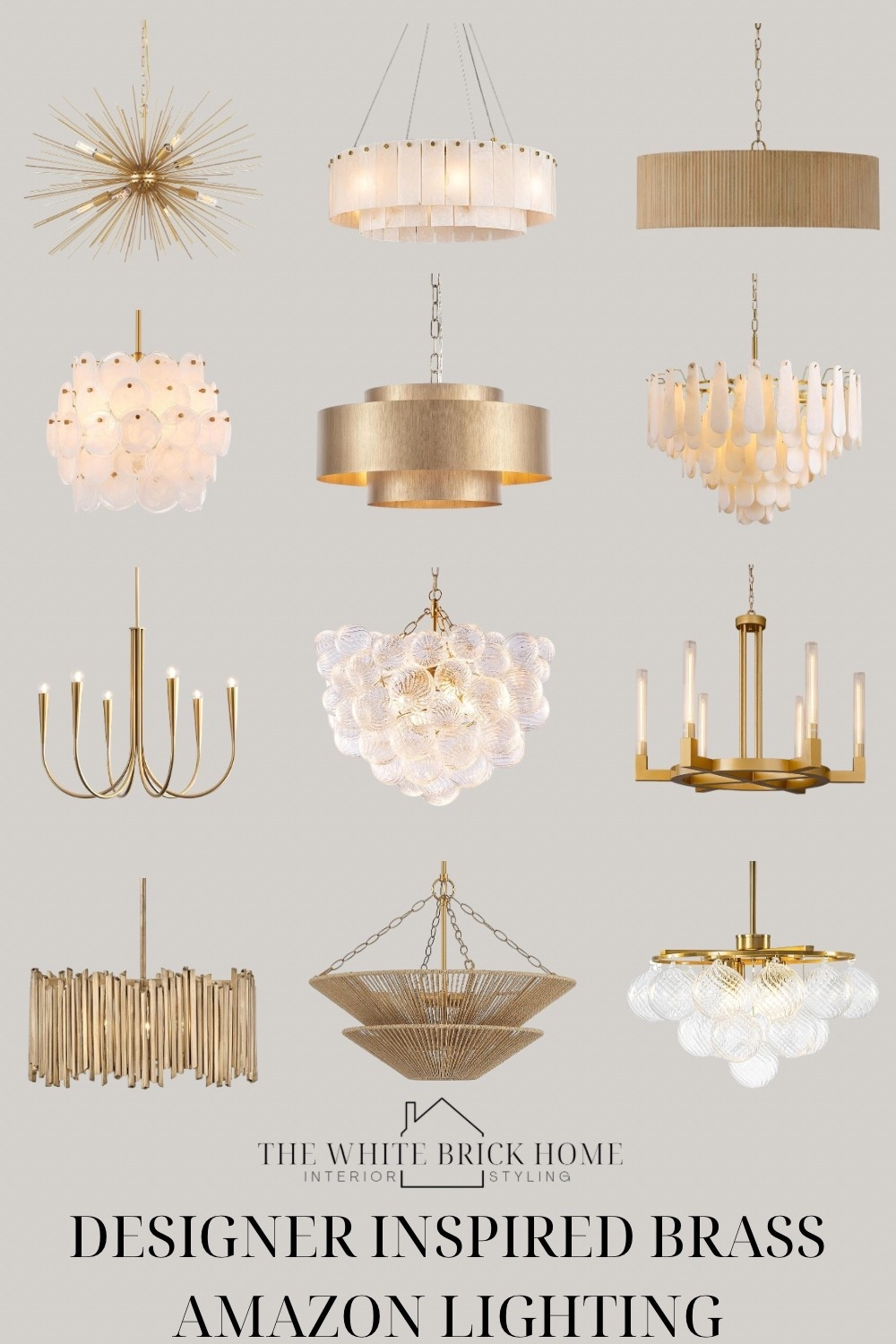 Designer inspired brass chandeliers that deliver luxe, high end style - without the high end price tag, all from Amazon. 

Amazon, Amazon home, brass chandelier, chandelier, bubble chandelier, ceiling lights, brass ceiling lights, ceiling lights, modern light fixtures, modern home, alabaster chandelier, brass lighting, bubble lights, bubble light fixture, dining room, dining room lighting, dining room ceiling lights, affordable, affordable homes affordable light fixture, budget friendly light fixture, designer inspired lighting, Amazon lighting, Amazon home 

#LTKSaleAlert #LTKHome #LTKSeasonal