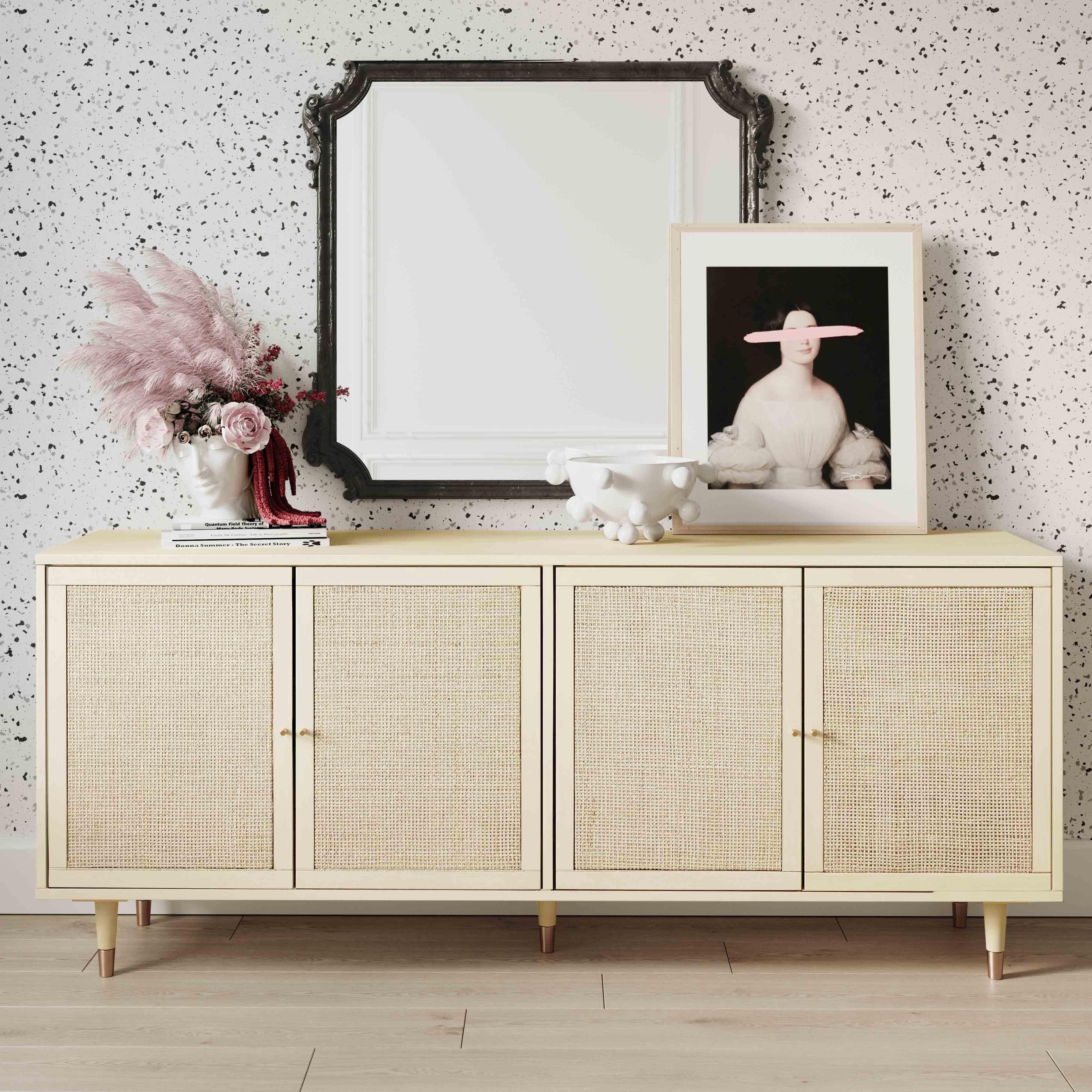 Sierra 72" Cane Sideboard | TOV Furniture