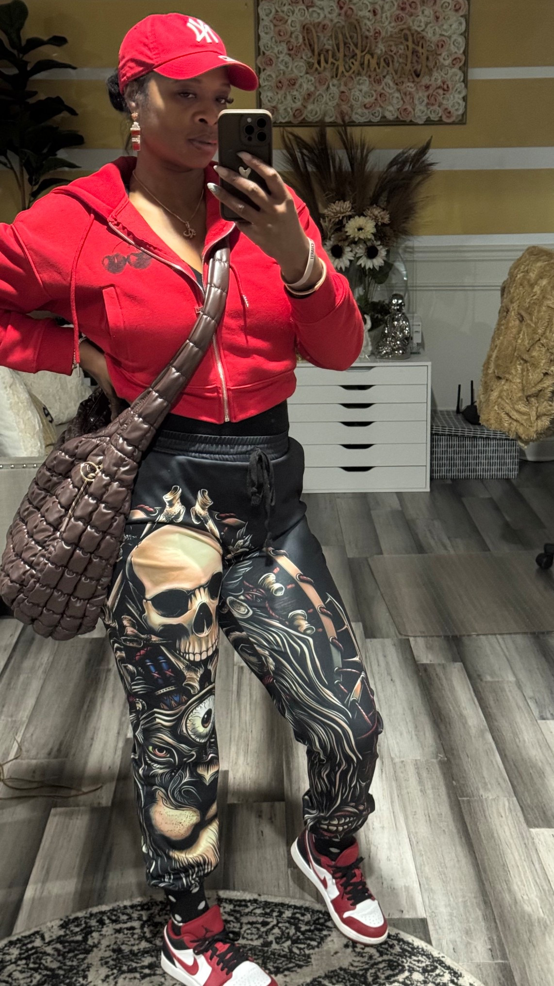 Halloween night fit check 🖤🩶❤️
From the RED NY cap to the Jordans — comfy, cute, and just enough edge 🕶️


#LTKStyleTip #LTKTall