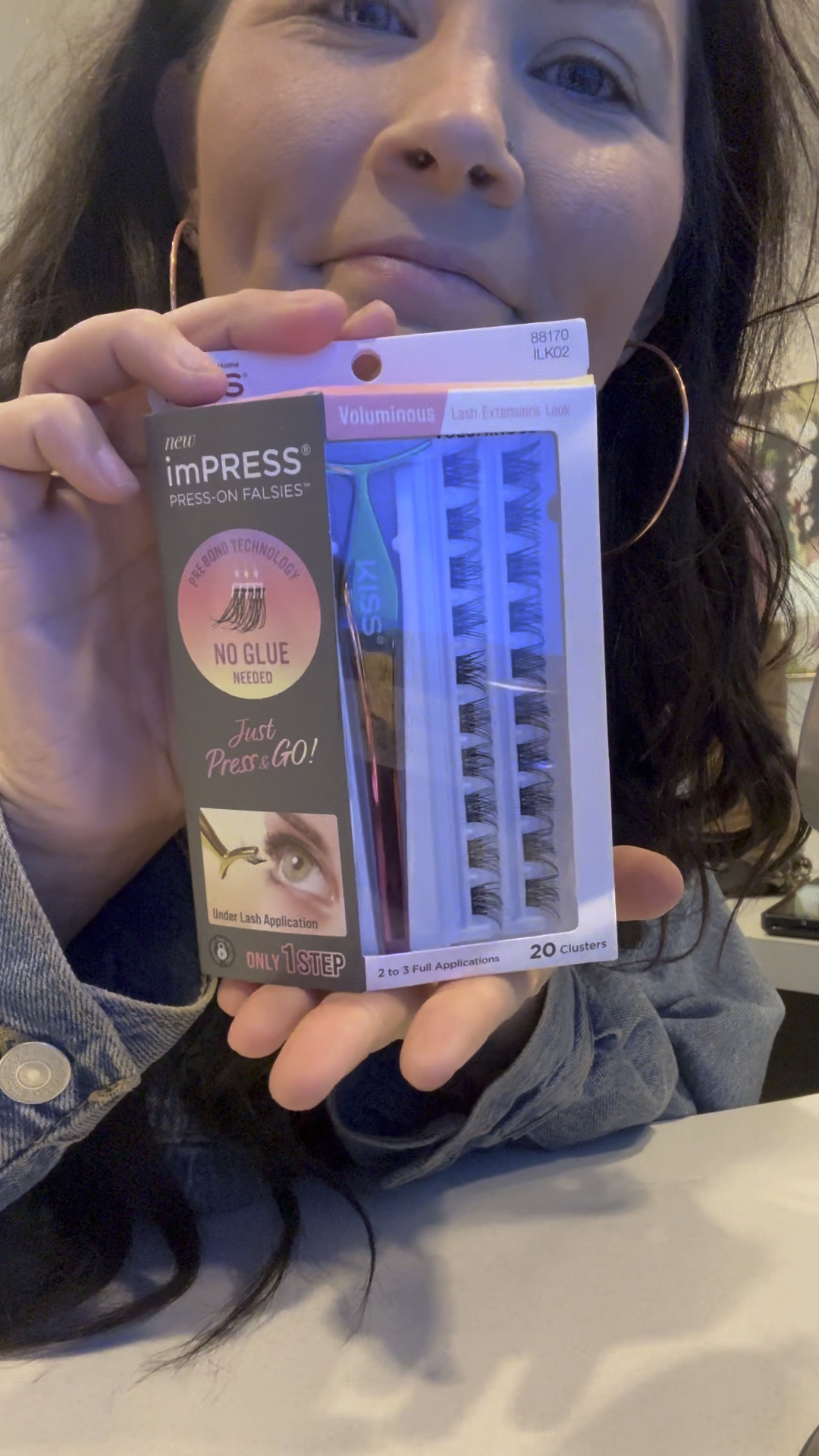 False Eyelashes I’m Wearing ✨🖤