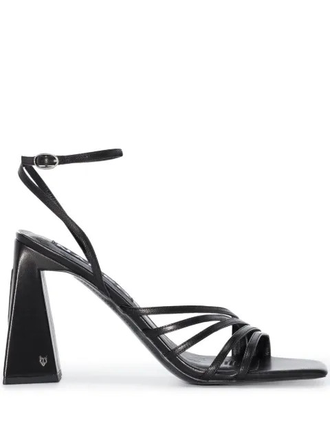 NAKED WOLFE Victory 110mm Sandals - Farfetch | Farfetch Global