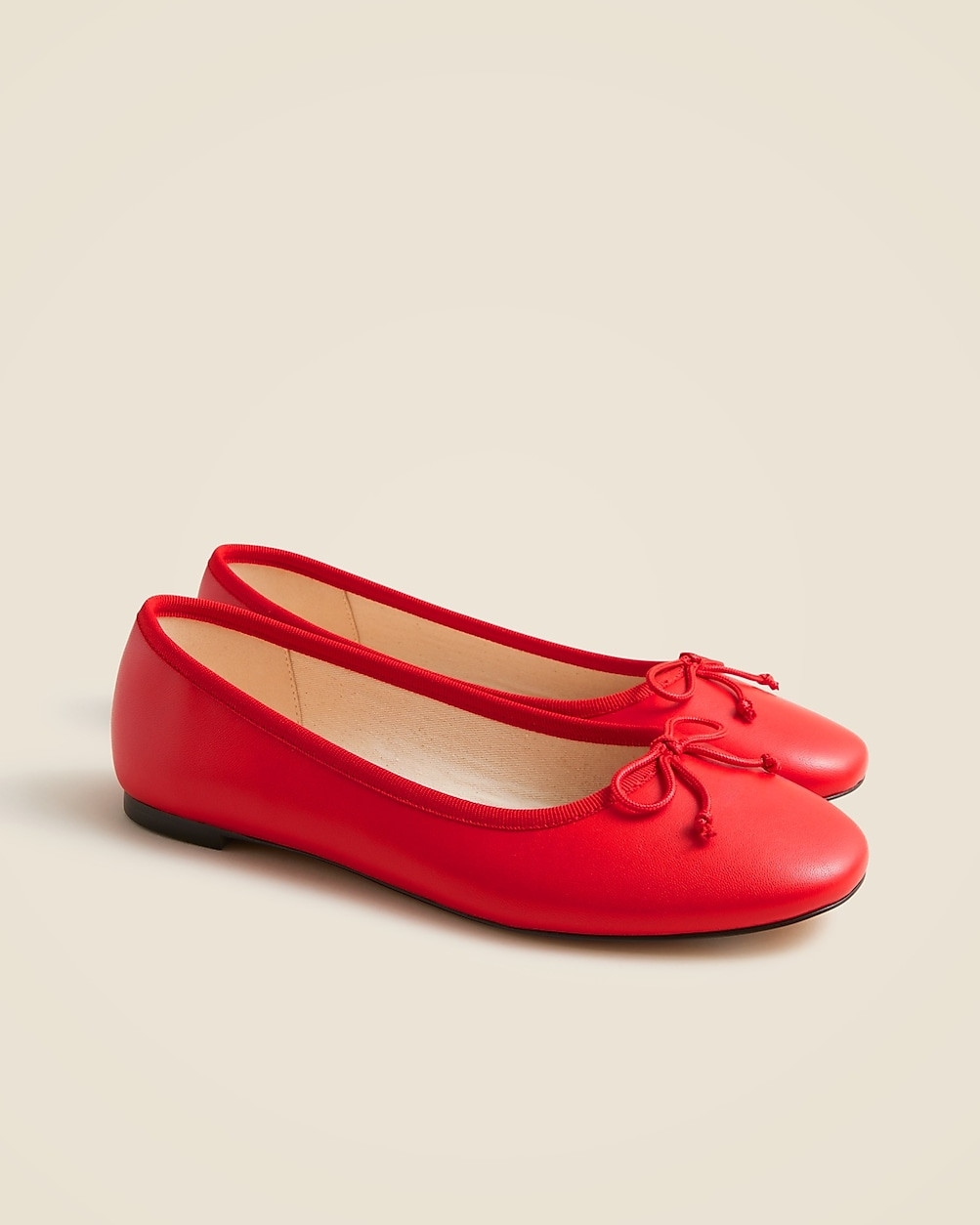Andi ballet flats in leather | J. Crew US