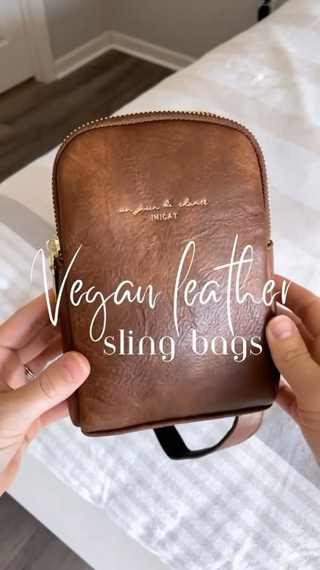 VEGAN LEATHER SLING BAGS 🤎🤍 This style has been such a favorite! On ⚡️ deal now plus an additional 10% off with code 1067MFOB (ends Sunday) 

🤎 color “Cigar Brown”
🤍 “genuine leather white”

@amazonfashion #founditonamazon #amazonfashion #amazonfinds #ltkunder50 #ltkfind #momstyle #stylereels #outfitreel #outfitideas #falltransition #falltransitionoutfit  #ootdstyle #outfitinspo #ltkitbag #styletrends #fashiontrends #outfitoftheday #outfitinspiration #styleblog #stylefinds #stylereel #tryonreel #casualstyle #everydaystyle #affordablefashion #amazoninfluencer #styleinfluencer #outfitidea #fallfashion #slingbag @inicat_brand @inicat_official 

#LTKsalealert #LTKitbag #LTKFind