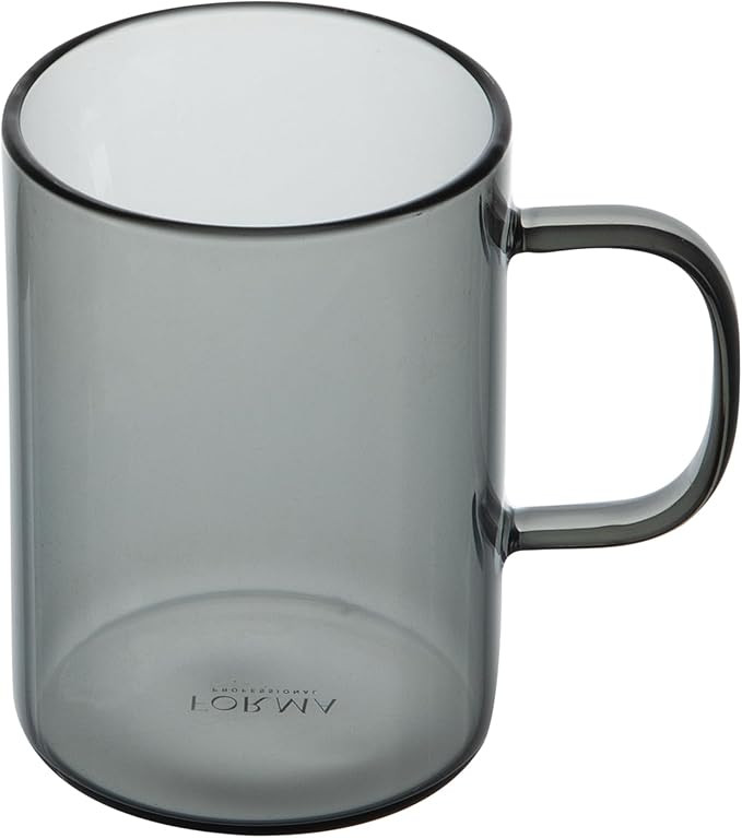 Restaurantware-Forma Professional 7.48 Ounce Coffee Mugs, 2 Glass Cups With Handle - Microwavable... | Amazon (US)