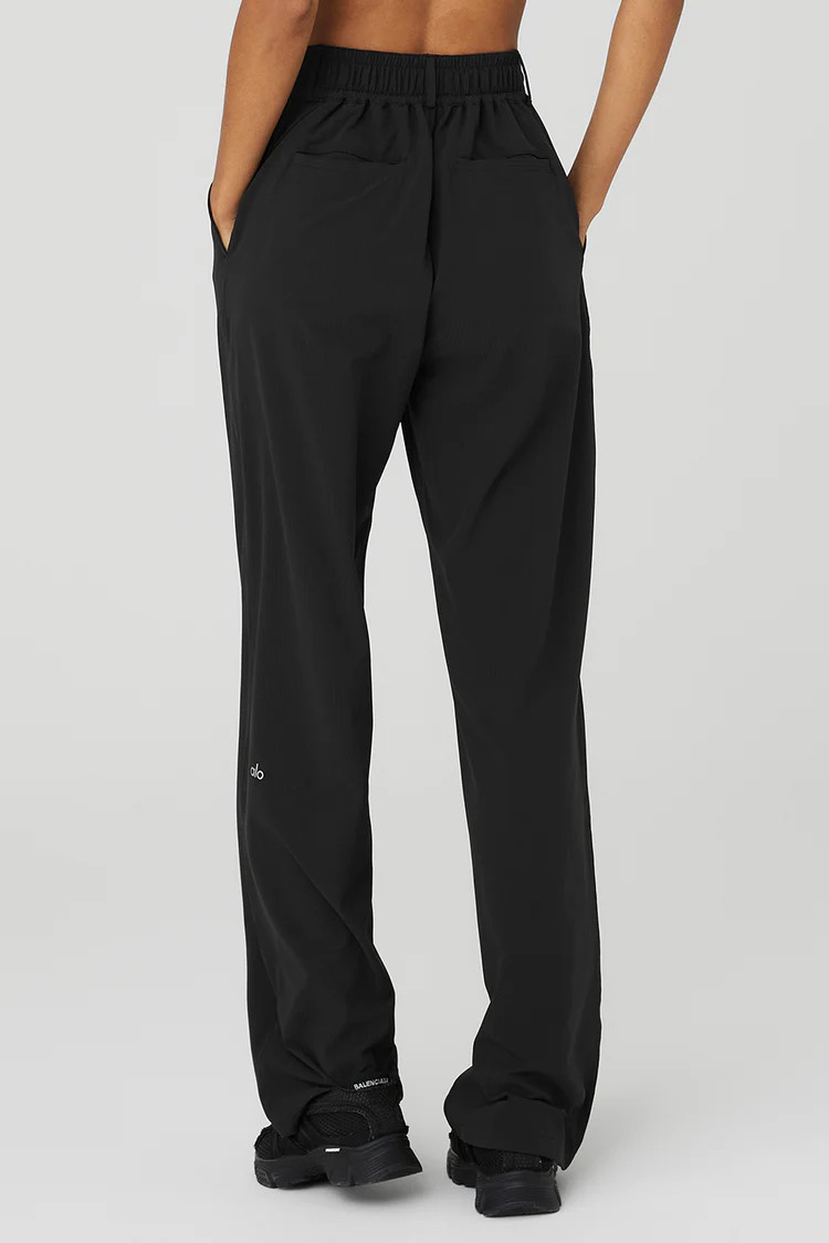 High-Waist Dreamscape Trouser - Black | Alo Yoga (US)
