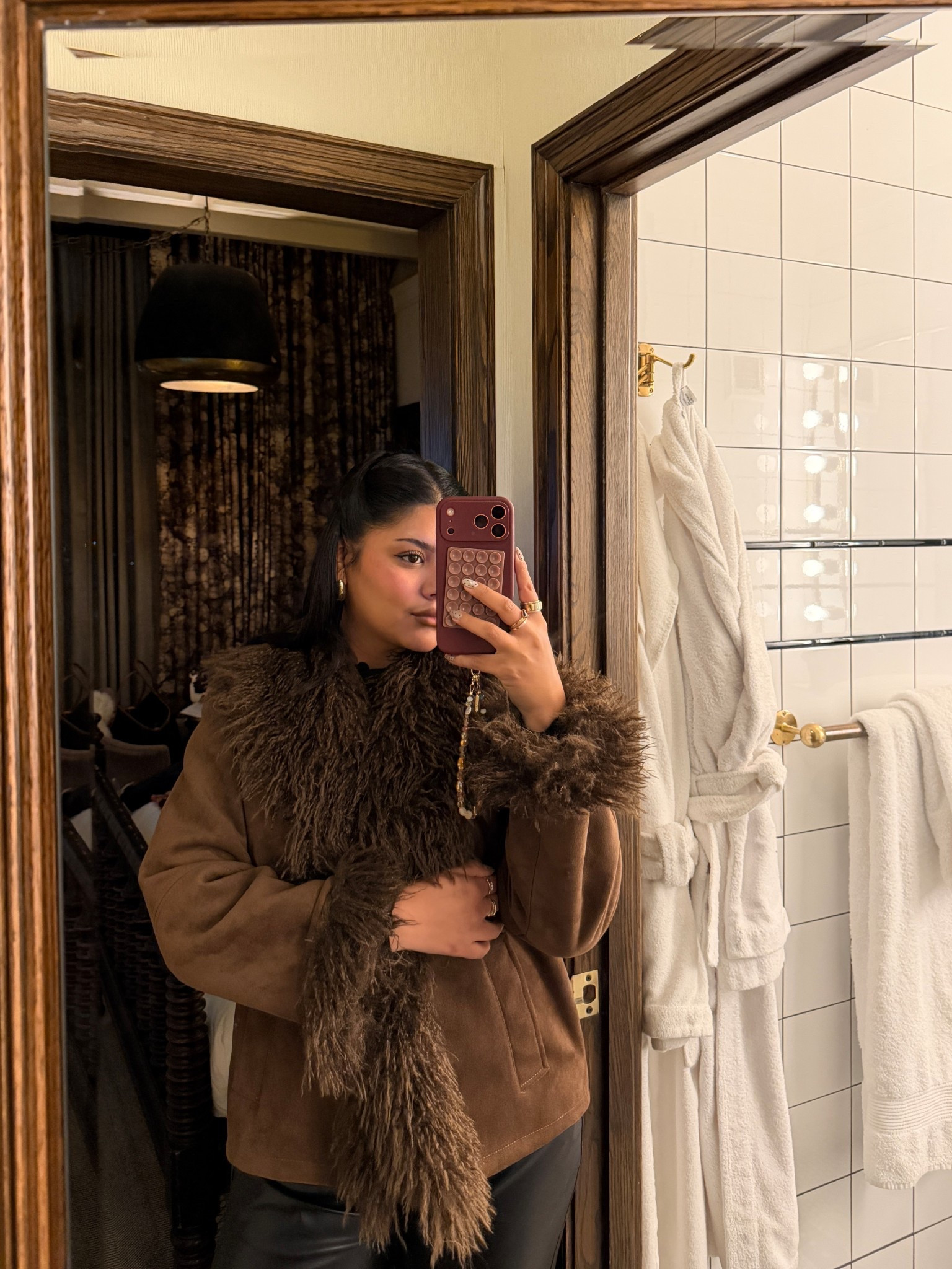 SIMILARLY Brown Faux Jacket! Mine is from
Zara but no longer sold! 

#LTKgrwm #LTKootd