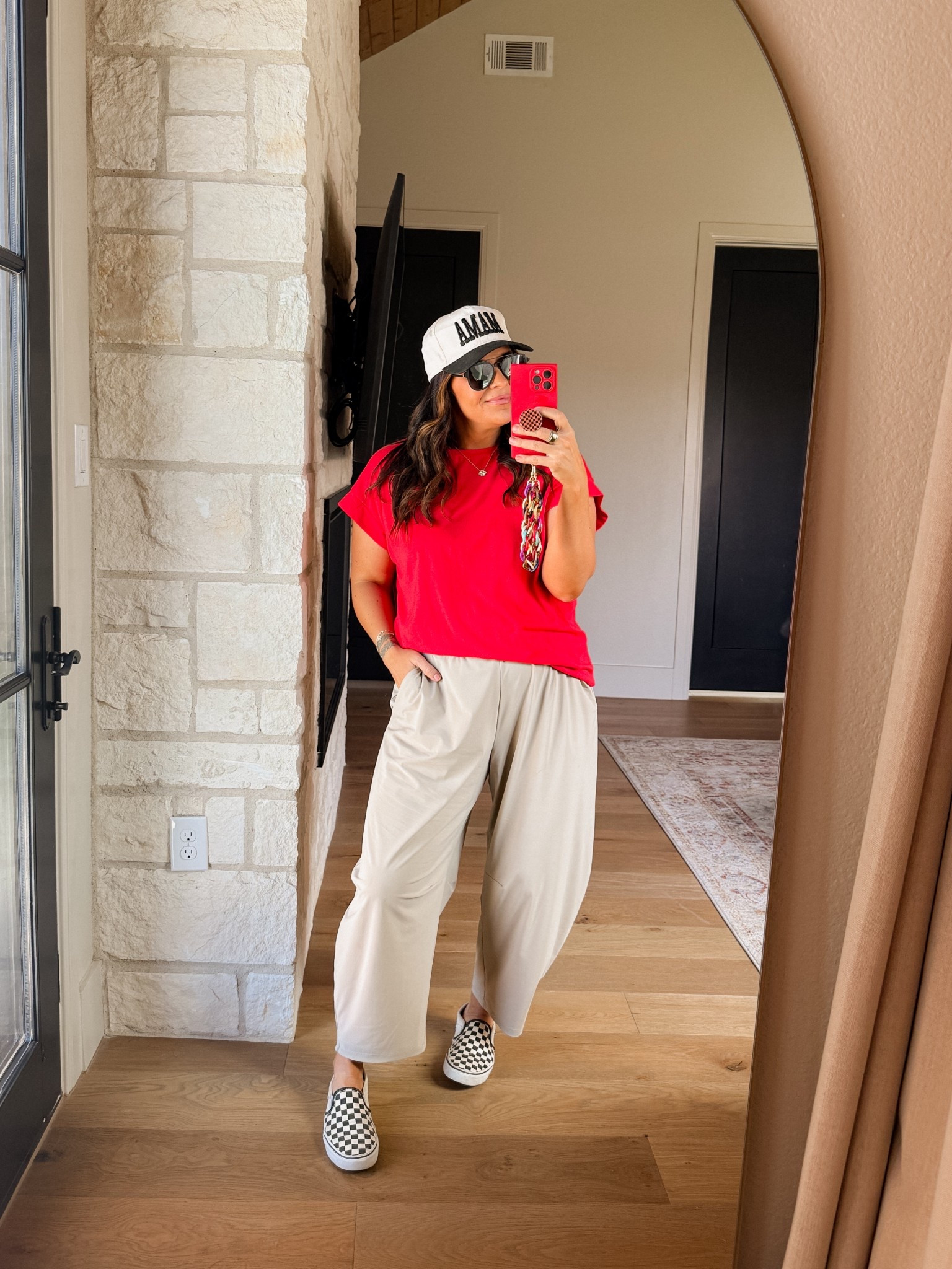 Sports mom outfit of the night:
Amazon Tee: XL
OLD navy Barrel pants: large
Checkered vans: TTS


#LTKMidsize #LTKFindsUnder50 #LTKStyleTip