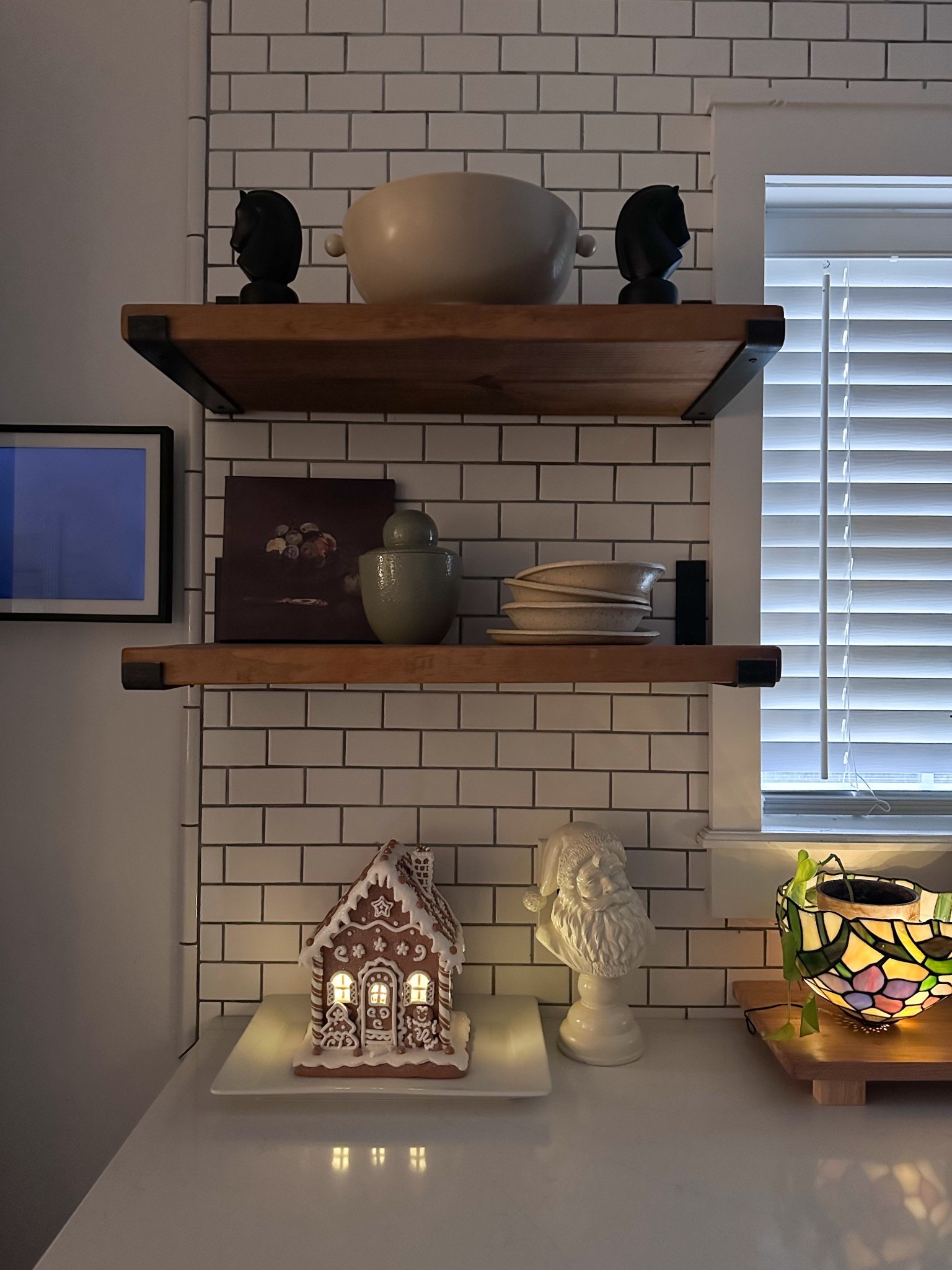 Walmart Christmas decor, light up ginger bread house, Santa bust-
 

#LTKHome #LTKSaleAlert #LTKFindsUnder50