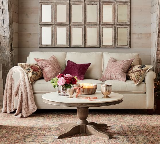 Cameron Roll Arm Upholstered Sofa | Pottery Barn (US)