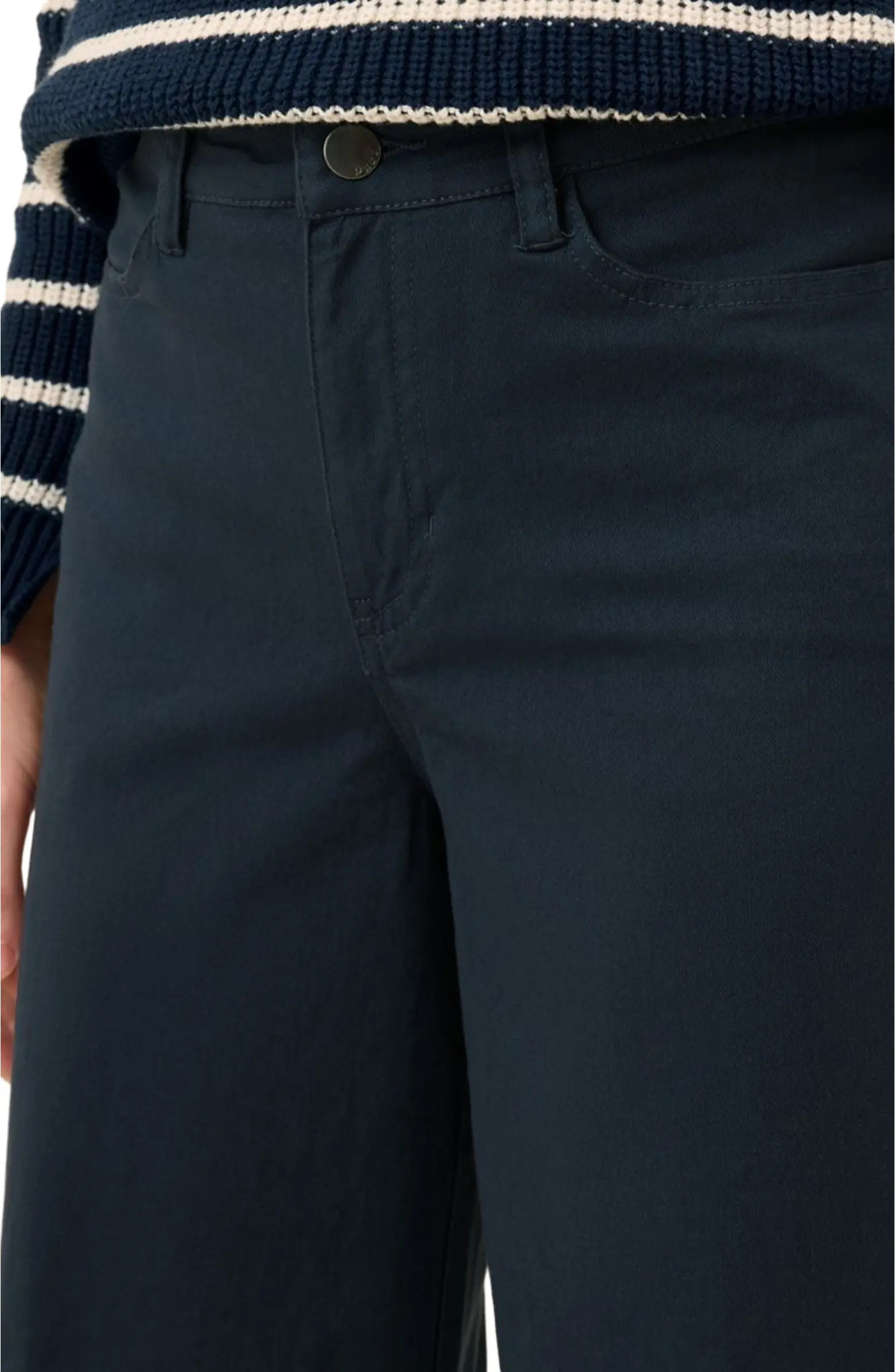 Pact Organic Cotton Stretch Twill Wide Leg Pant | Nordstrom | Nordstrom