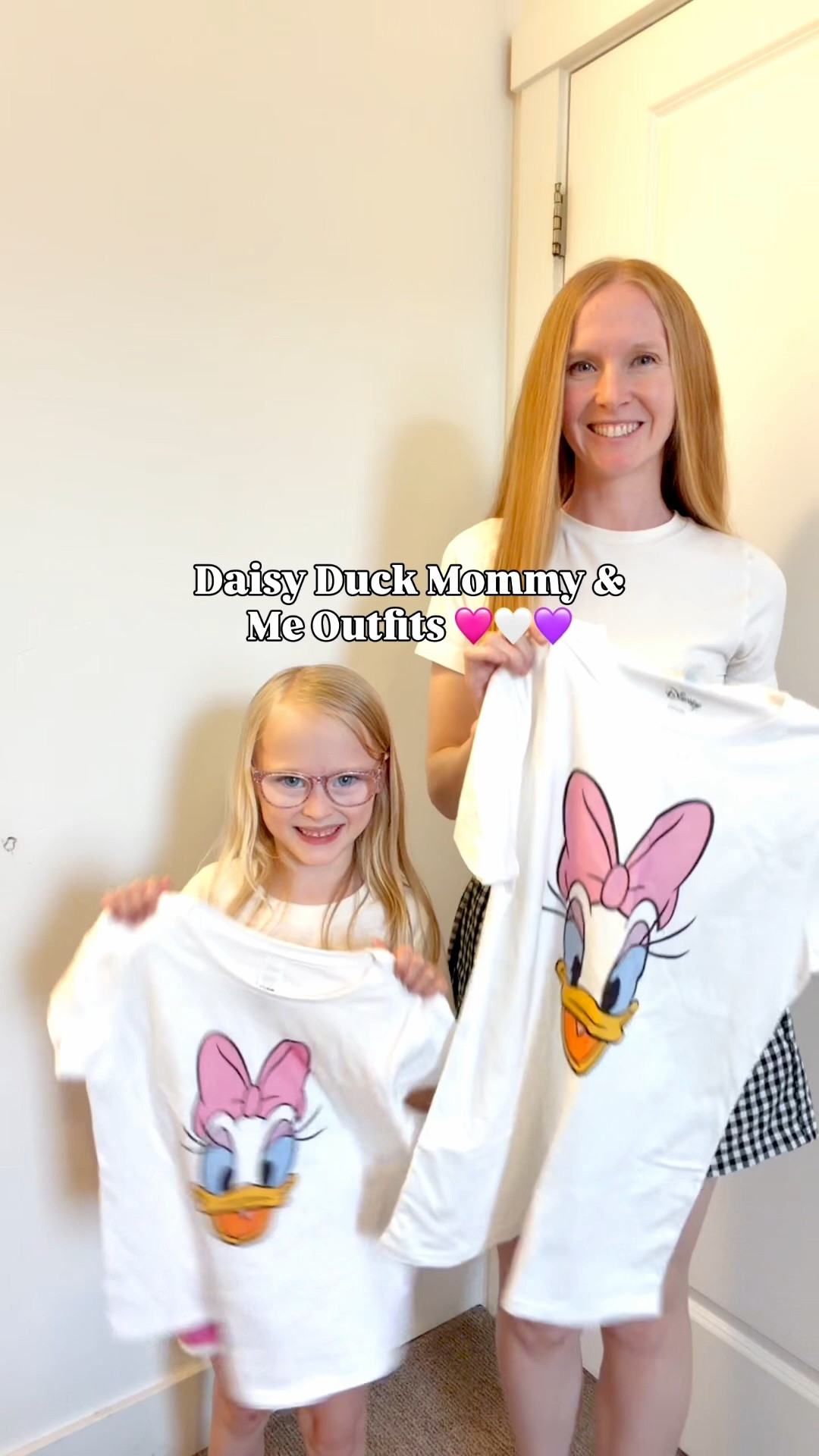 My daughter and I put together these matching Daisy Duck outfits 🩷🤍💜

#LTKTravel #LTKgrwm #LTKootd