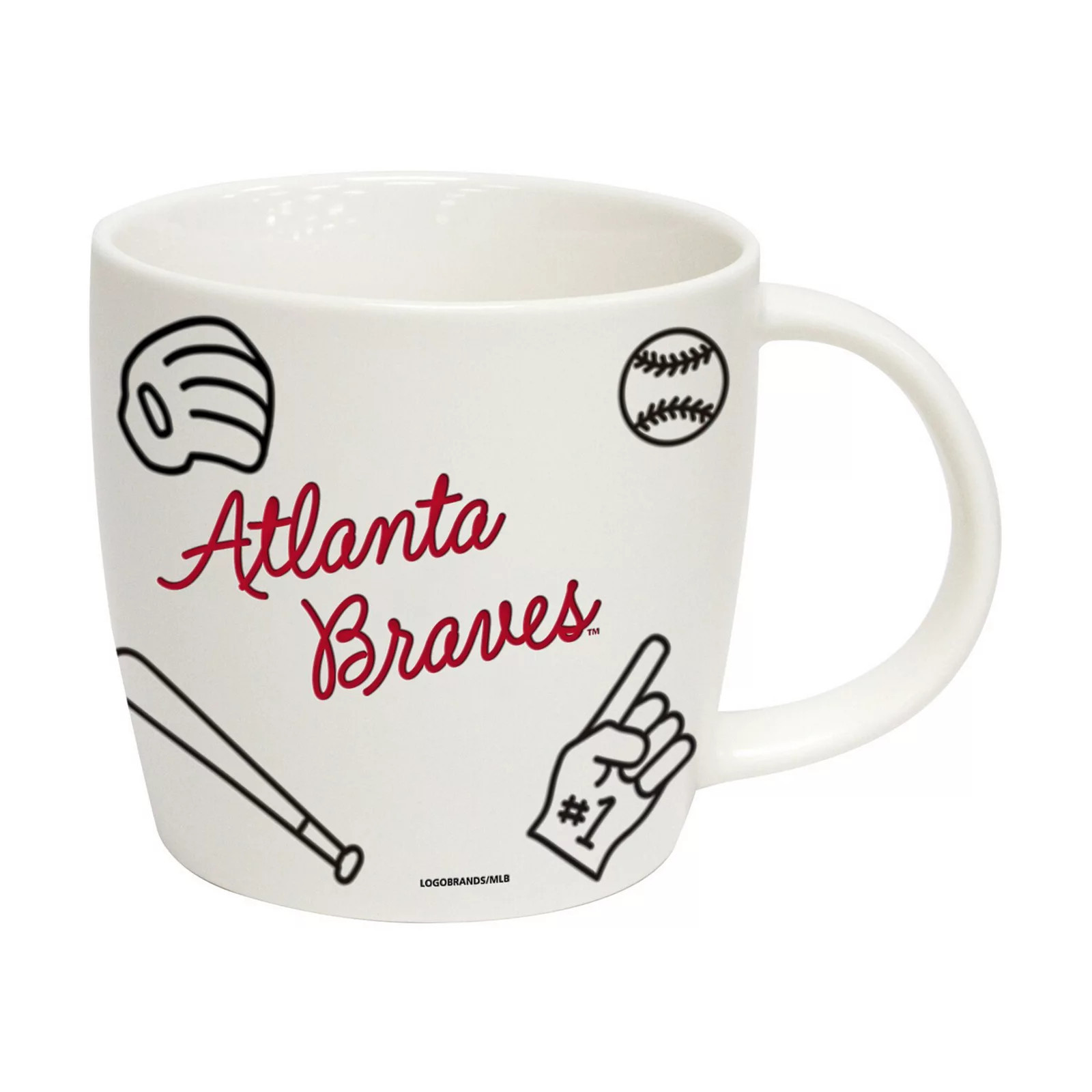 Atlanta Braves 18oz. Playmaker Mug, Team | Kohl's