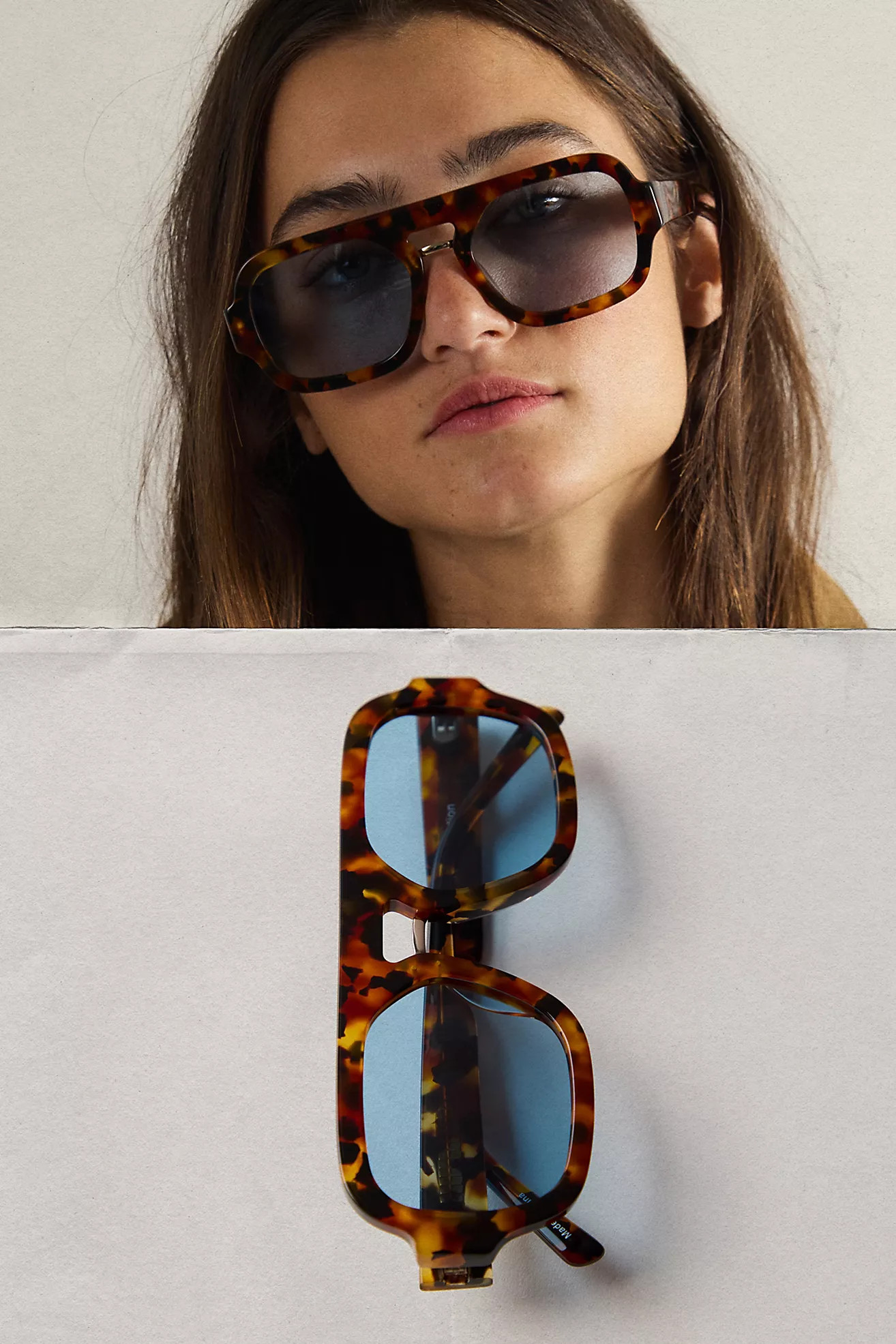 Rhiannon Modern Aviator Polarized Sunglasses | Free People (Global - UK&FR Excluded)