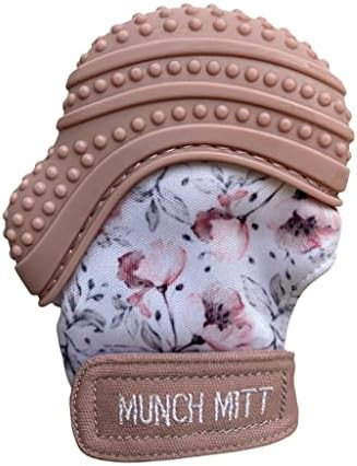 Malarkey Kids Baby Teething Mitten, Munch Mitt Baby Chew Toy - Protects Hands from Chewing & Sali... | Amazon (US)