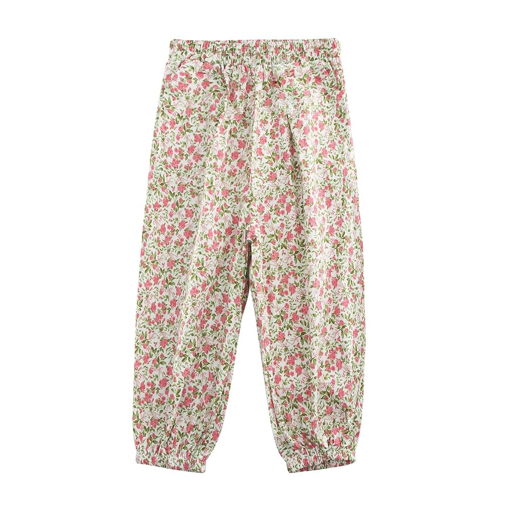 Girls Pants Baggy Cotton Pull Up Kids Harem Pants 2-10Y | Amazon (US)