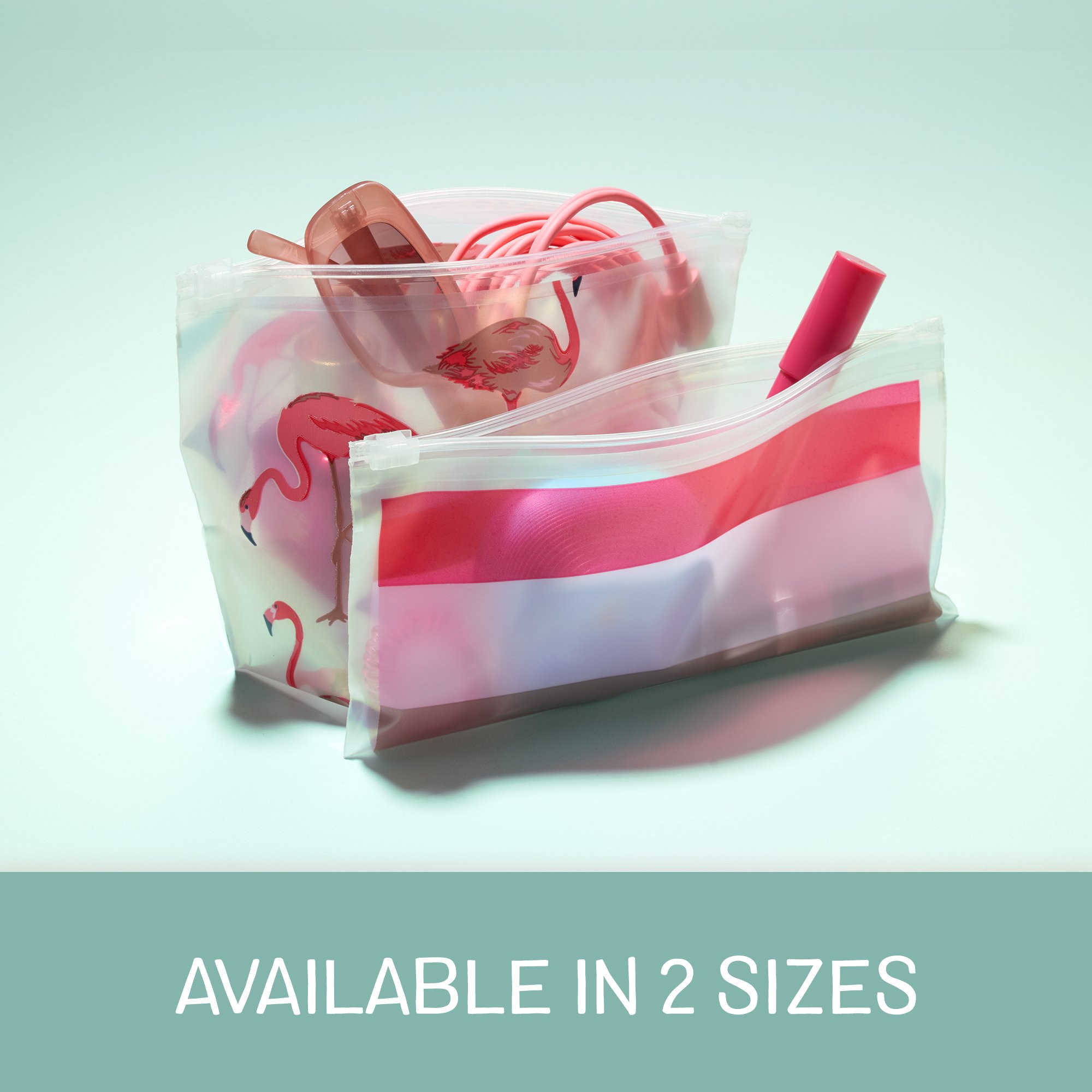 Ziploc Brand Charm Collection Skinny Stuff Accessory Bags, 5 Bags | Walmart (US)