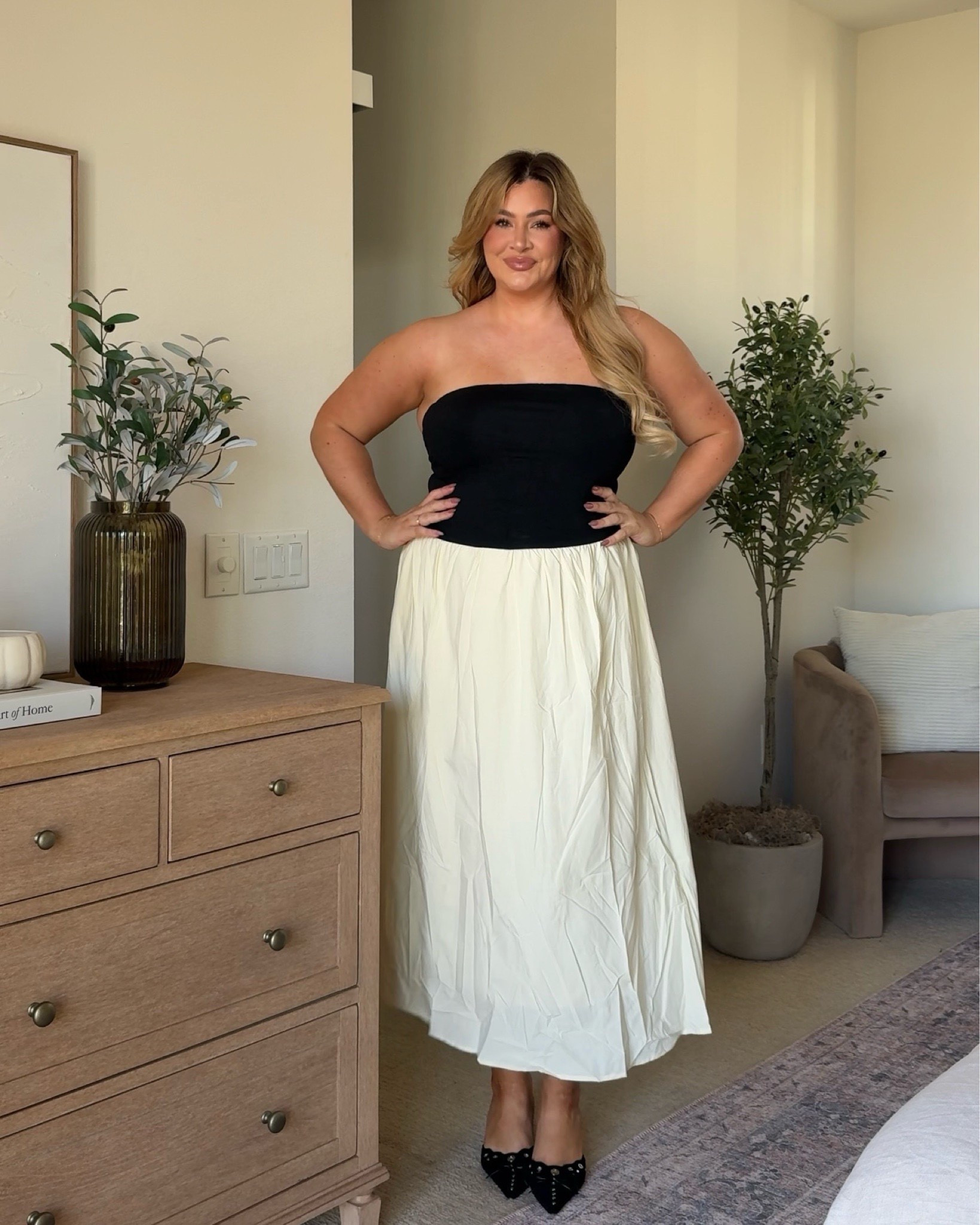 This dress is so cute!! Could wear for Valentine’s Day or a date night coming up and it’s less than $50 on Amazon linked below! 🖤

Wearing an XL 🫶🏼

Amazon fashion, Amazon dress, special occasion dress, Amazon finds, wedding guest dress, Amazon heels, Vanessa Etheridge 

#LTKMidsize