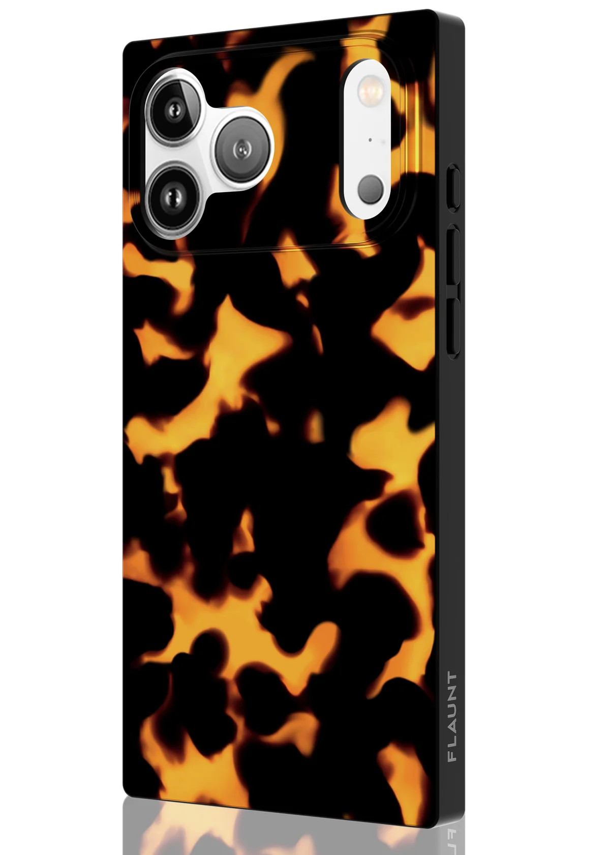 SQUARE® Tortoise Print iPhone Case | FLAUNT