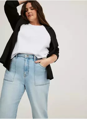 High-Rise Straight Jean | Torrid (US & Canada)