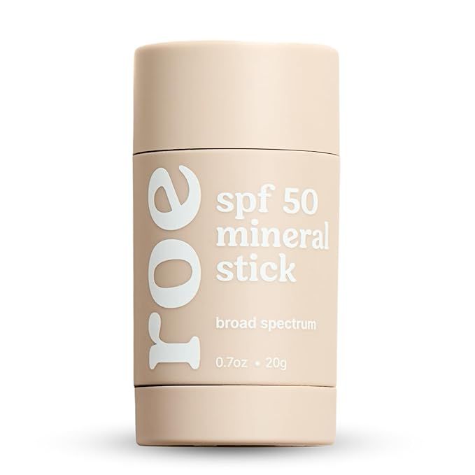 Roe Wellness- Kids Sunscreen Stick Face Stick Sunscreen (SPF 50 Roll-on Stick) | Amazon (US)