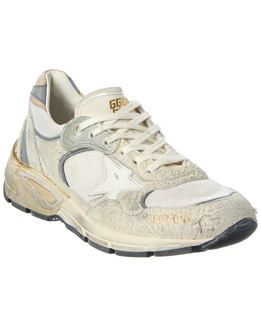 Golden Goose Dad-Star Mesh & Suede Sneaker | Shop Simon