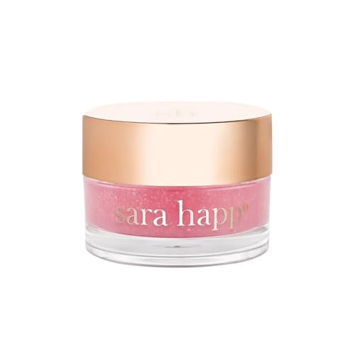 Sara Happ The Lip Scrub: Pink Grapefruit Sugar Scrub for Dry Lips - Gently Exfoliate, Polish, and Revitalize Lips with Vitamin E and Jojoba & Grape Oils, Vegan, 0.5 oz. | Amazon (US)