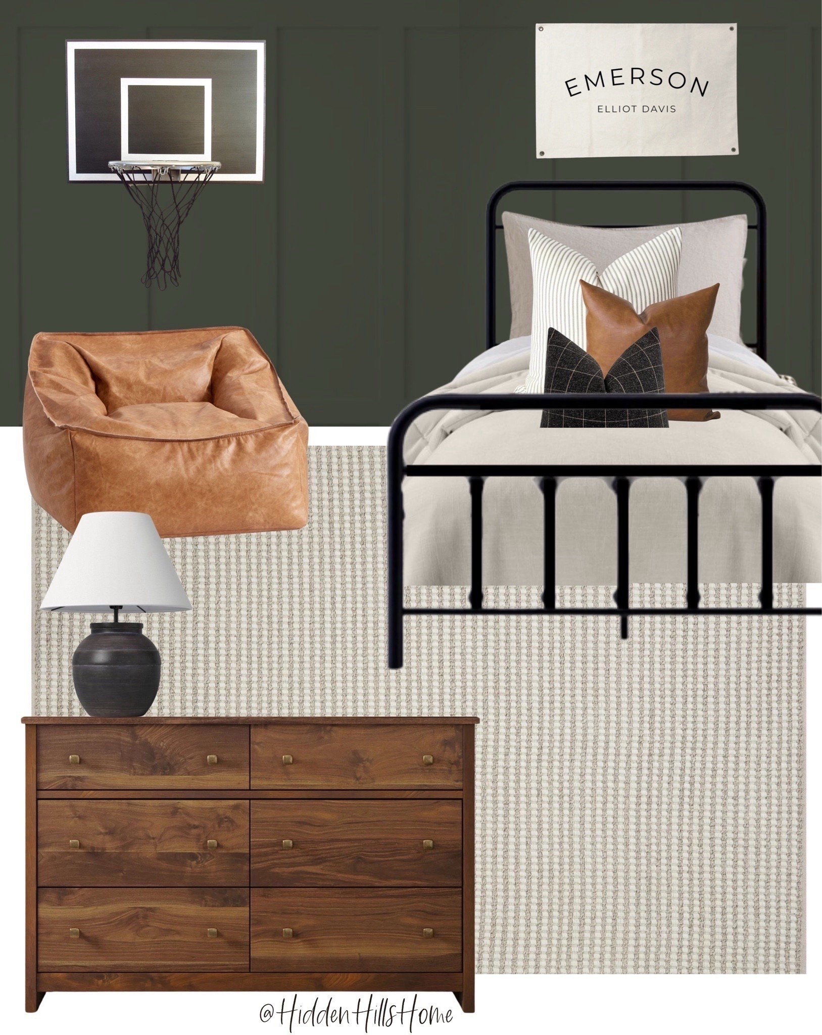 Teen boys bedroom mood board, boys bedroom design, boys basketball bedroom mood board #boys

#LTKKids #LTKSaleAlert #LTKHome