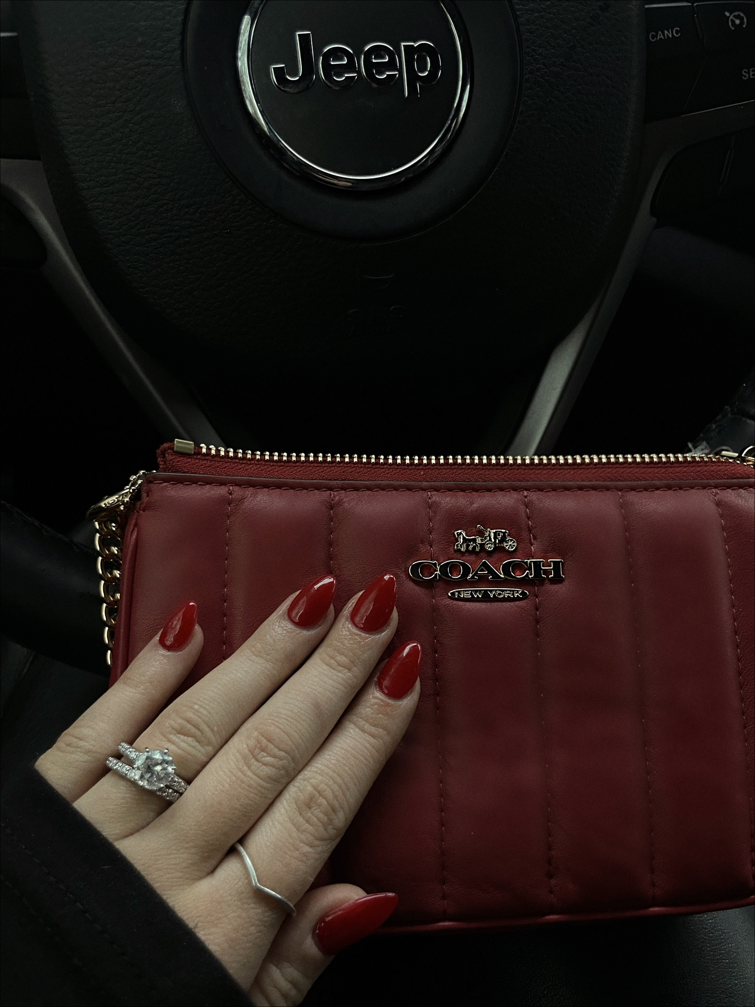 The cutest coach bag! In love! 
Coach purse, red purse, wallet on a chain, small purse, sale, gift guide for her

#LTKGiftGuide #LTKsalealert #LTKunder100