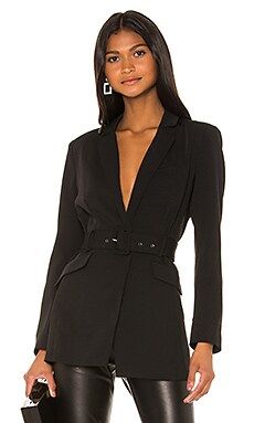 NBD Niko Blazer in Black from Revolve.com | Revolve Clothing (Global)