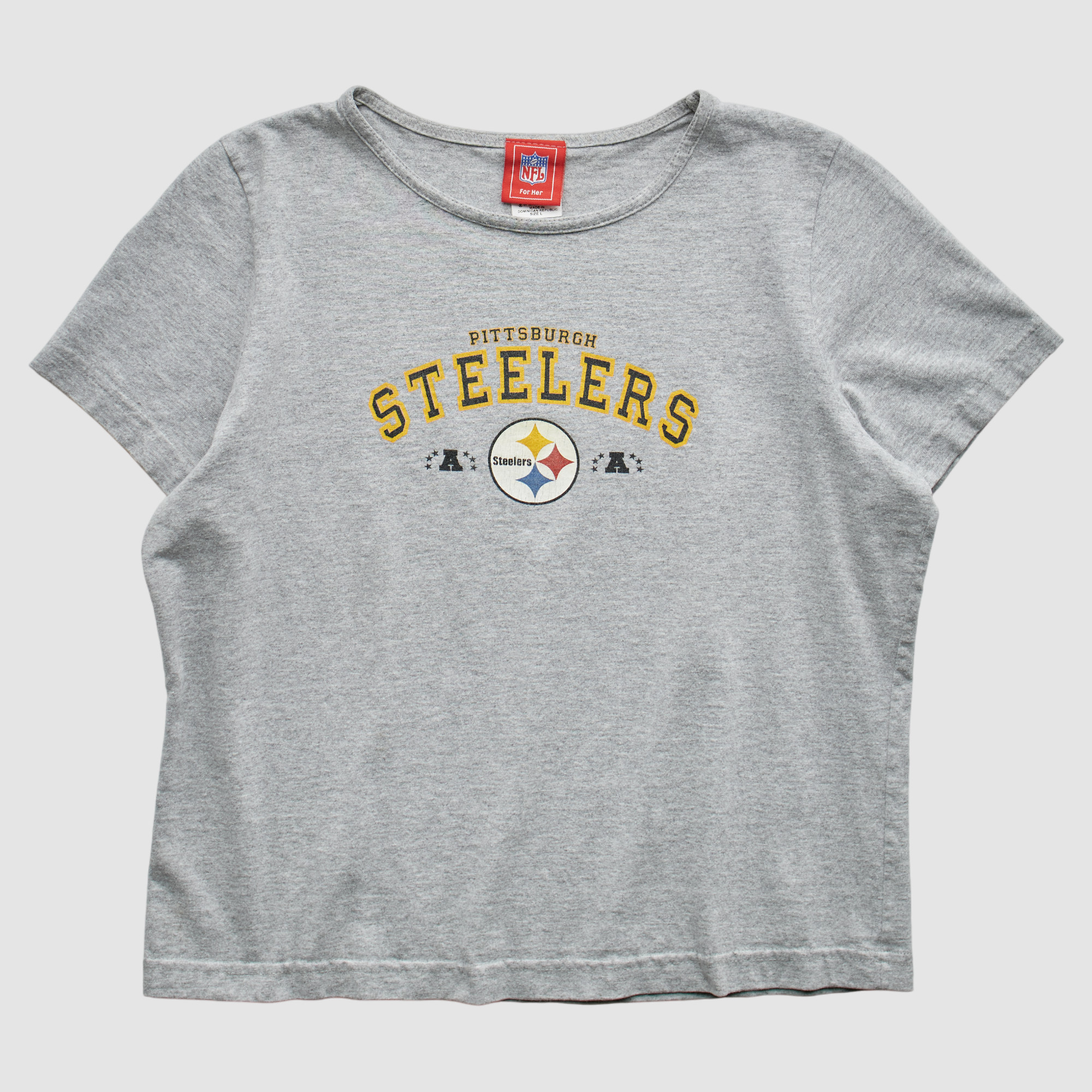 Pittsburgh Steelers NFL 2000s T-Shirt - Gray - L by Fanatics Real Vintage | Fanatics
