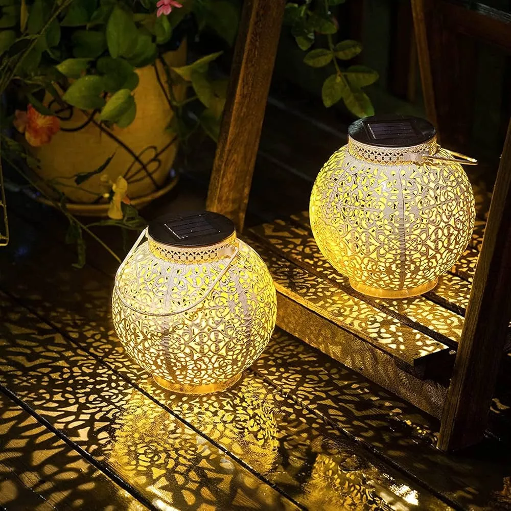  Kaixoxin Solar Lantern Lights for Hanging or Table