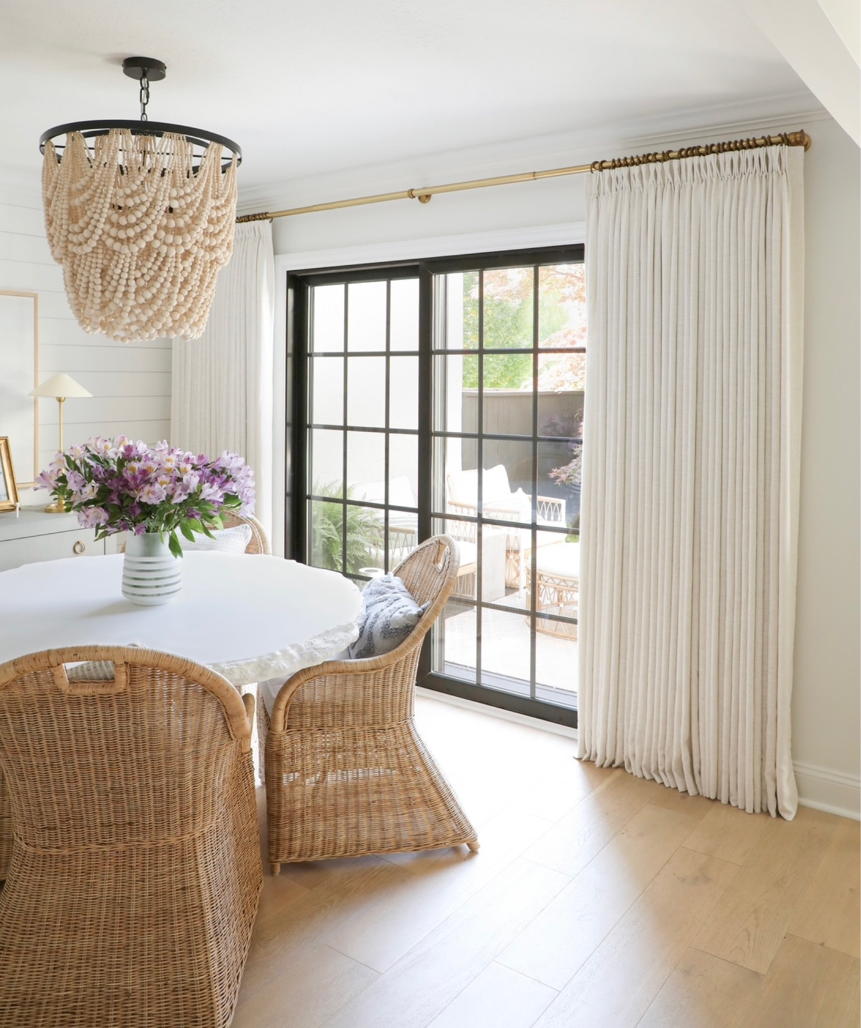 Curtains details:
Liz polyester linen
Ivory white
Triple pleated header
Room darkening liner
No memory training
My curtain measurements 88”L x 150”W

Use code: MICHELLE10 for 10% off your order!

Curtains, window treatments, home decor, drapery, pinch pleat curtains, pinch pleat drapery, Amazon curtains, window coverings

#LTKsalealert #LTKhome #LTKstyletip