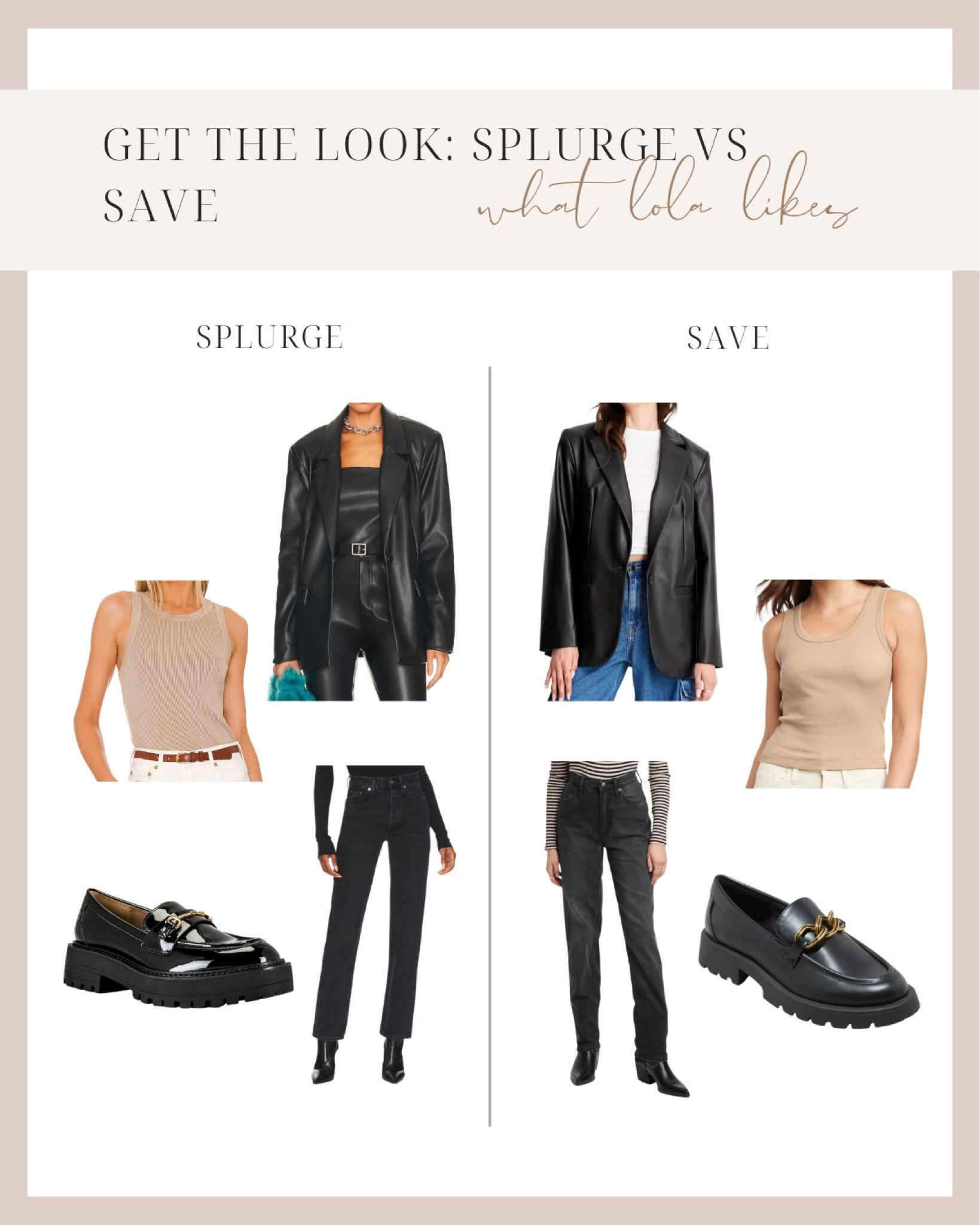 Get the look for less!

#LTKstyletip #LTKSeasonal #LTKshoecrush